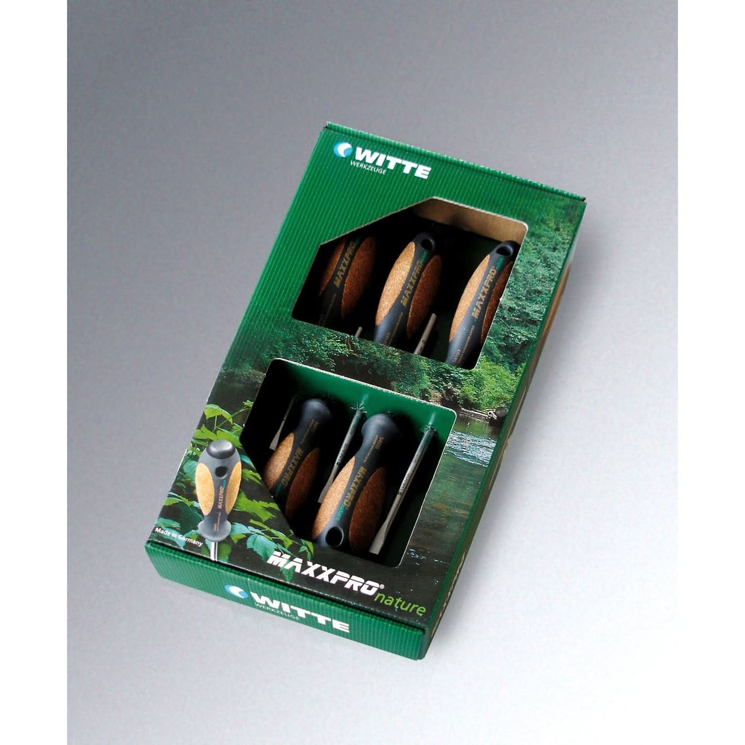 Witte 9T 654865 MAXXPRO 5 Pc Nature Set: 3 Slotted, 2 Phillips - Image 1