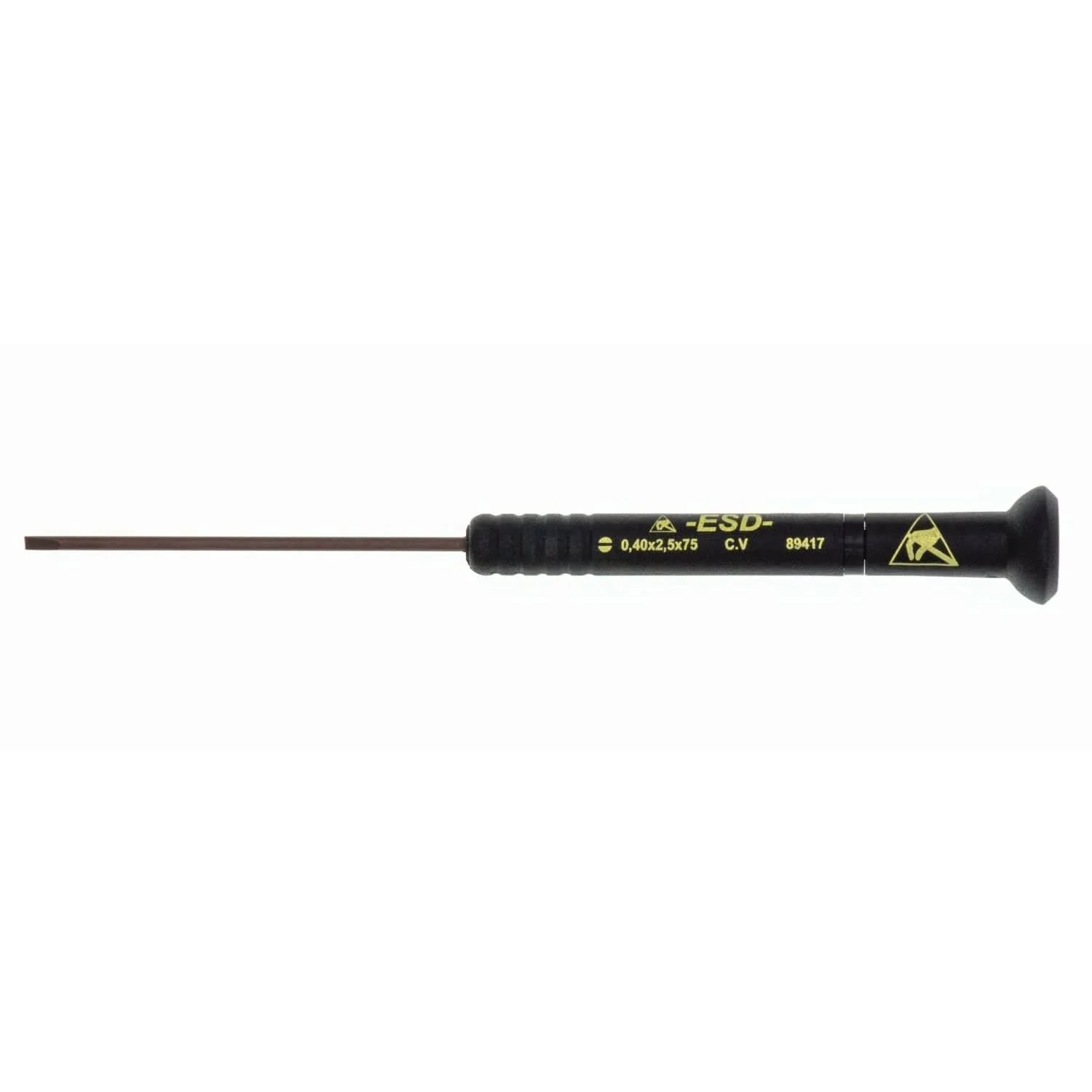 Witte 9T 89417 WITTRON ESD 3″ Slotted, 2.5mm Tip