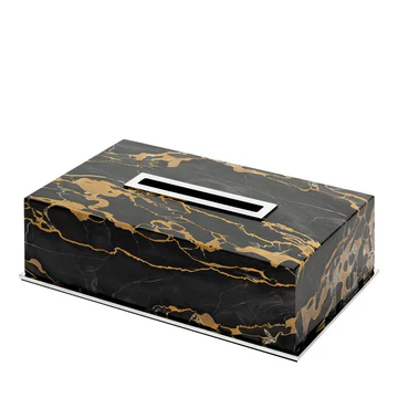 GIOBAGNARA | POSITANO MARBLE RECTANGULAR TISSUE HOLDER #2 | $1,475.00 - Image 1