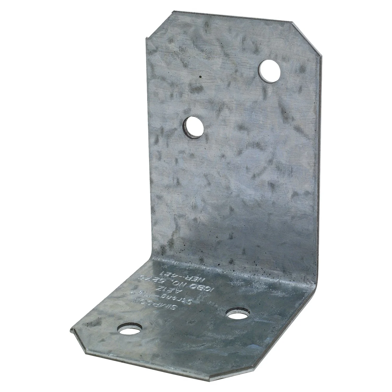 Simpson Strong-Tie 2-in. x 1-1/2-in. x 1-3/8-in. ZMAX Galvanized Angle (A21Z) - Image 2