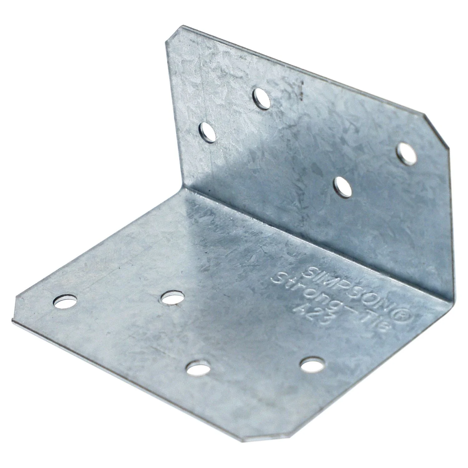 Simpson Strong-Tie 2-in. x 1-1/2-in. x 2-3/4-in. Galvanized Angle (A23)