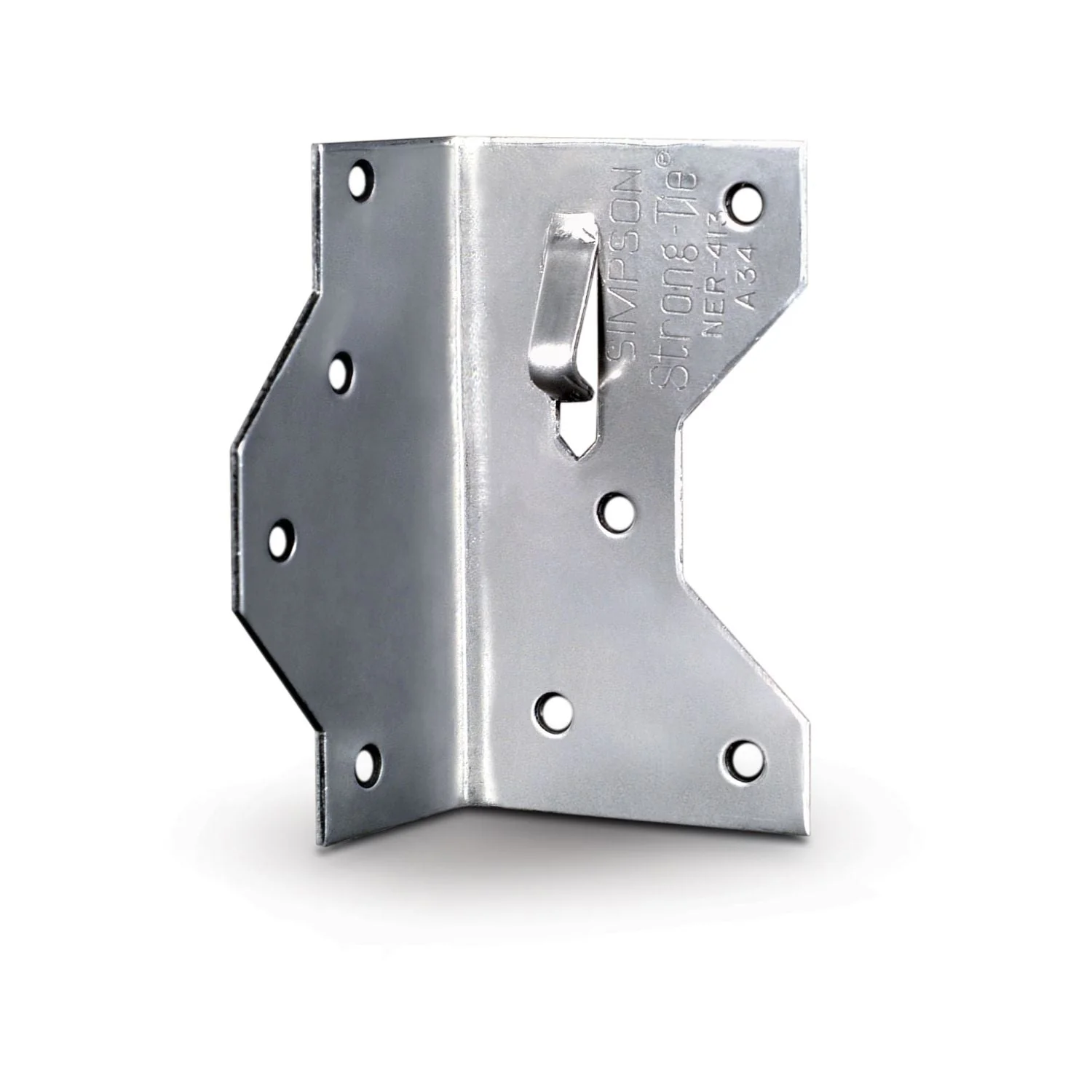 Simpson Strong-Tie A34 1-7/16-in. x 2-1/2in. Galvanized Framing Angle - Image 3