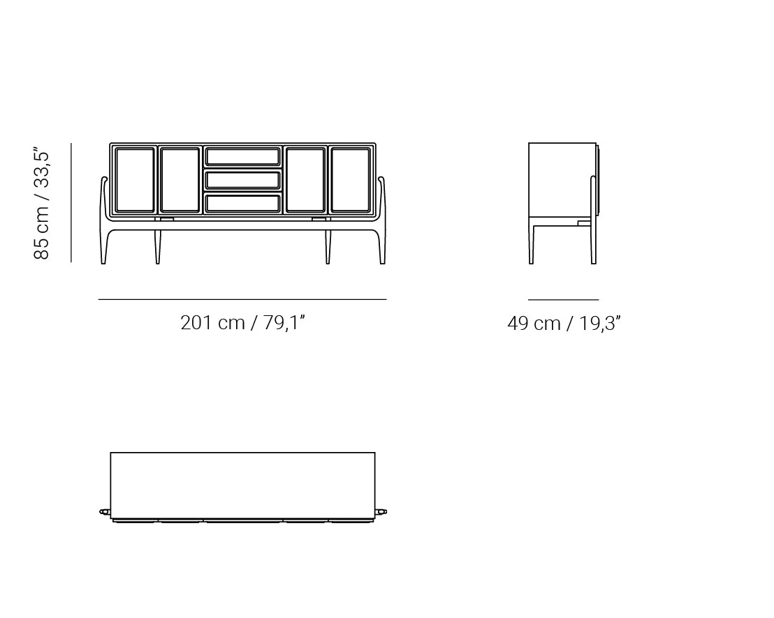 COLECCION ALEXANDRA | Chu sideboard | $11,568.96 - Image 2