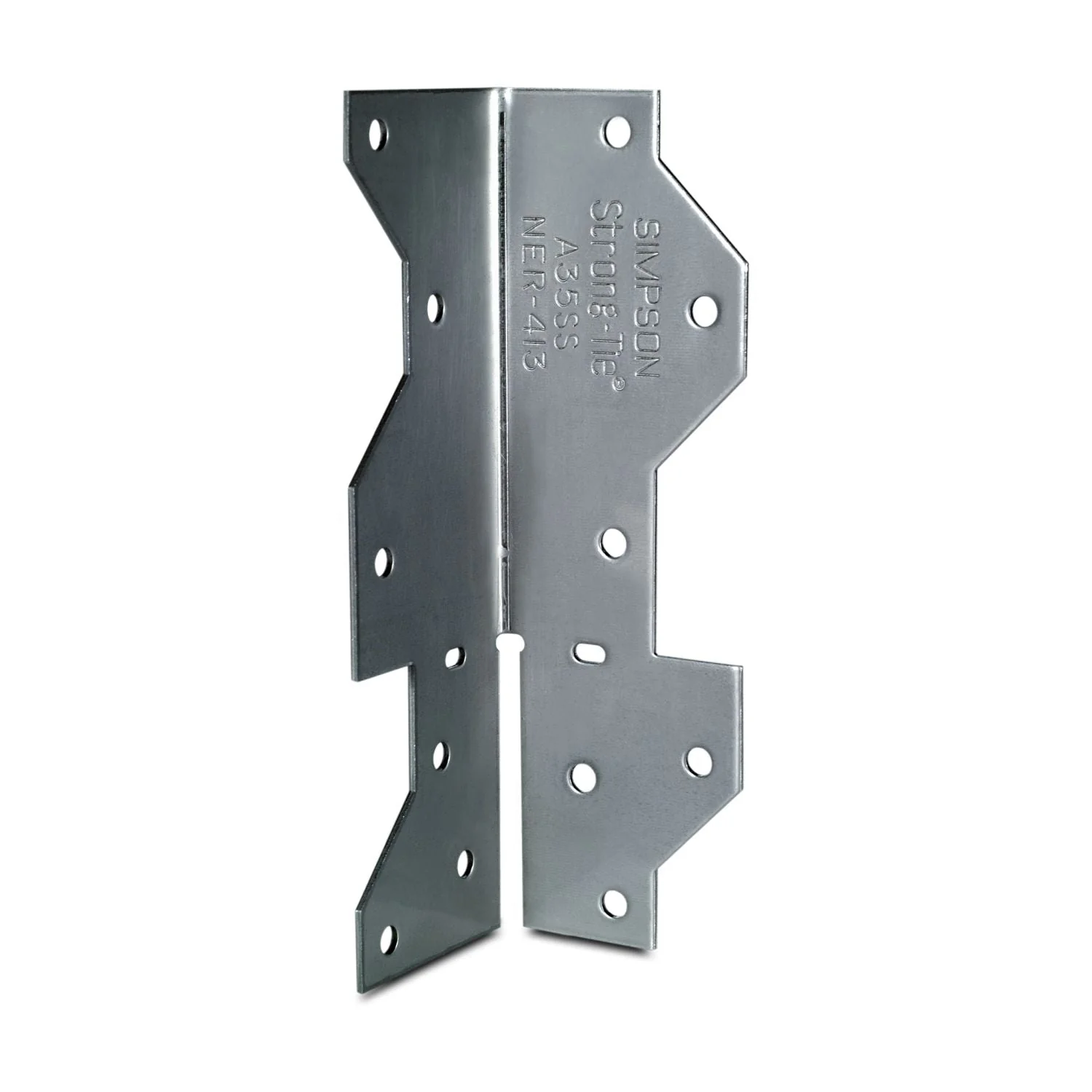 Simpson Strong-Tie A35 1-7/16-in. x 4-1/2-in. Galvanized Framing Angle - Image 3