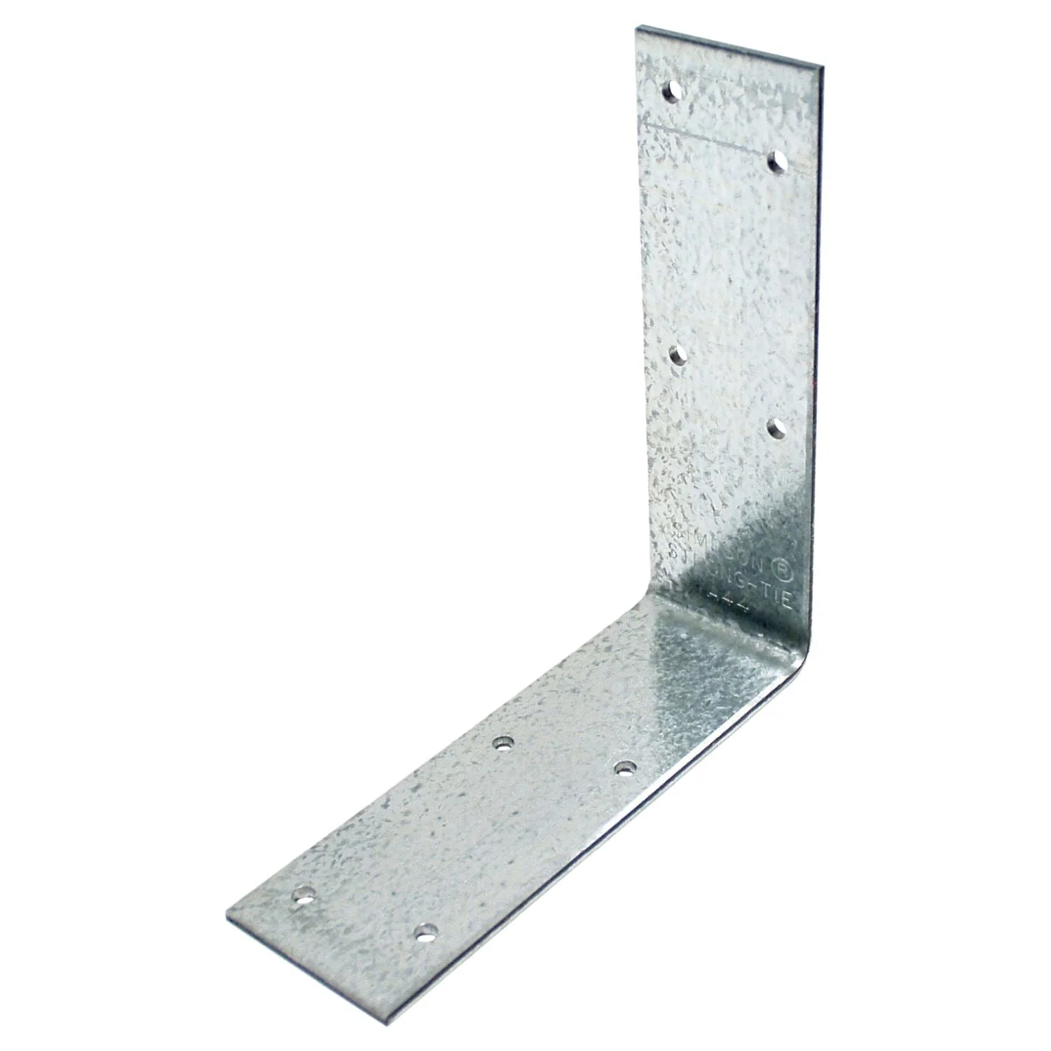 Simpson Strong-Tie A44 4-9/16-in. x 4-3/8-in. x 1-1/2-in. Galvanized Angle - Image 2