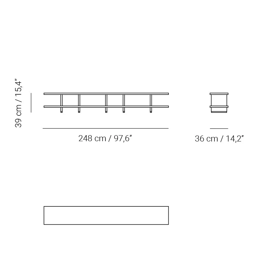 COLECCION ALEXANDRA | Jude-L shelving unit | $7,032.96 - Image 2