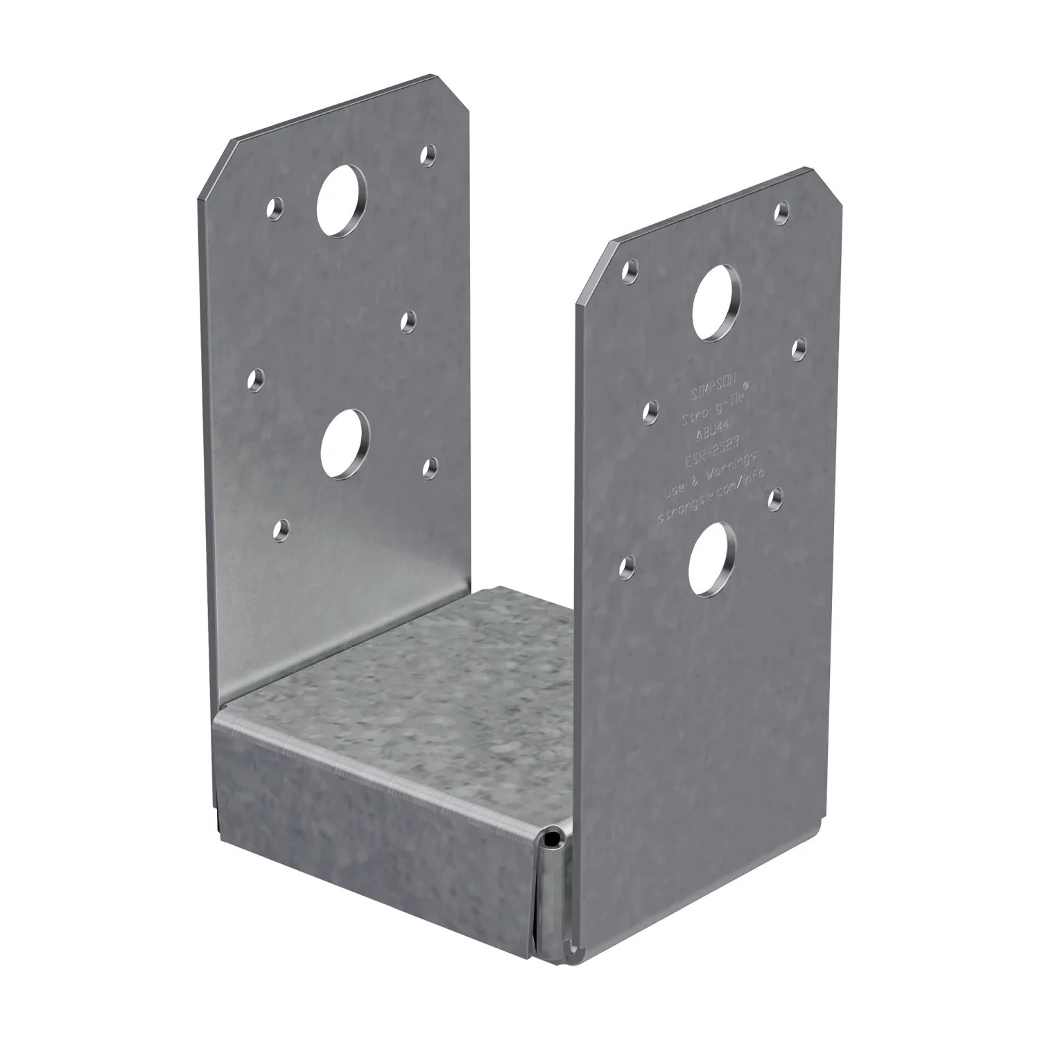 Simpson Strong-Tie ABU44RZ ABU ZMAX Galvanized Adjustable Standoff Post Base for 4x4 Rough - Image 3