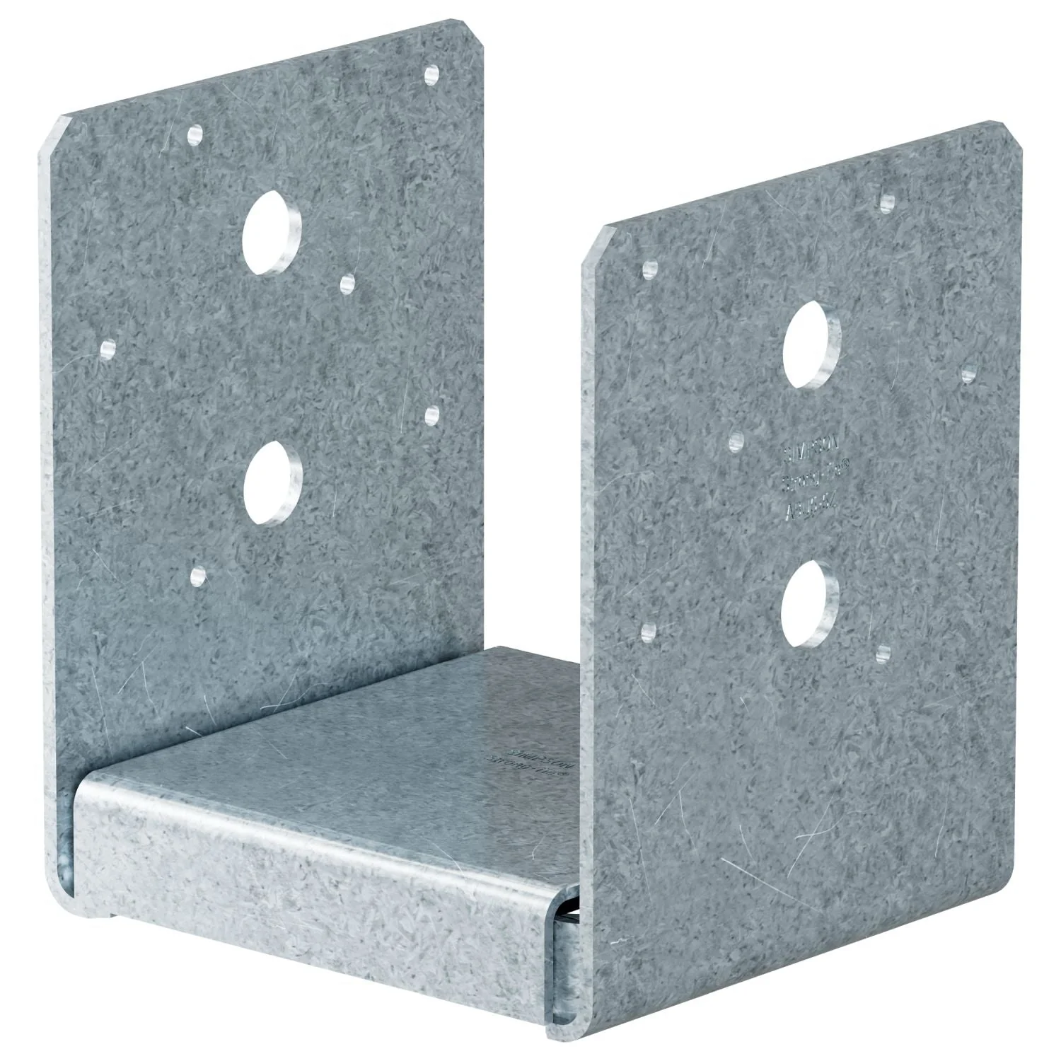 Simpson Strong-Tie ABU5-5Z ABU ZMAX Galvanized Adjustable Standoff Post Base for 5-1/8-in. x 5-1/8-in. Eng. Lumber - Image 3