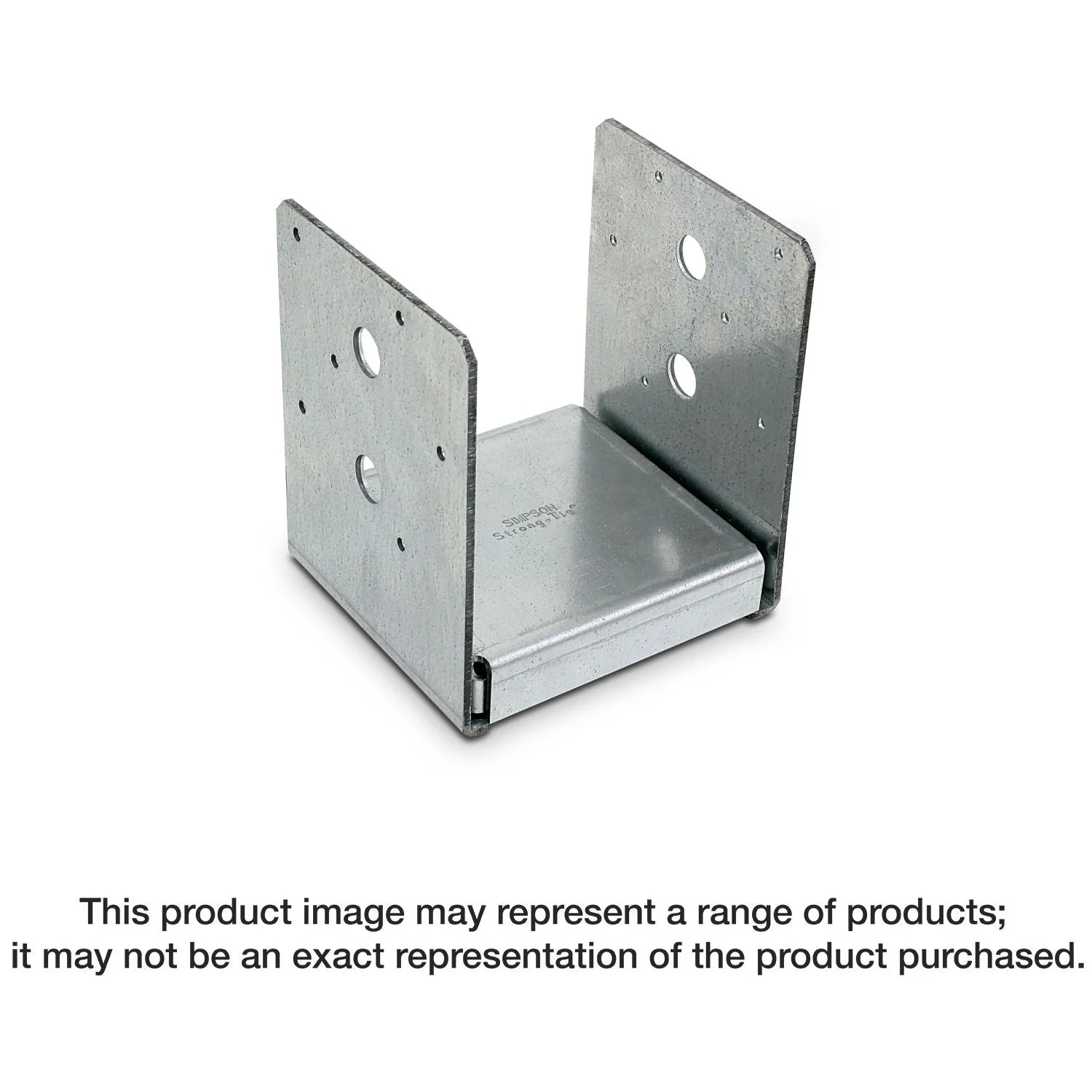 Simpson Strong-Tie ABU5-6Z ABU ZMAX Galvanized Adjustable Standoff Post Base for 5-1/8-in. x 6-in. Engineered Lumber
