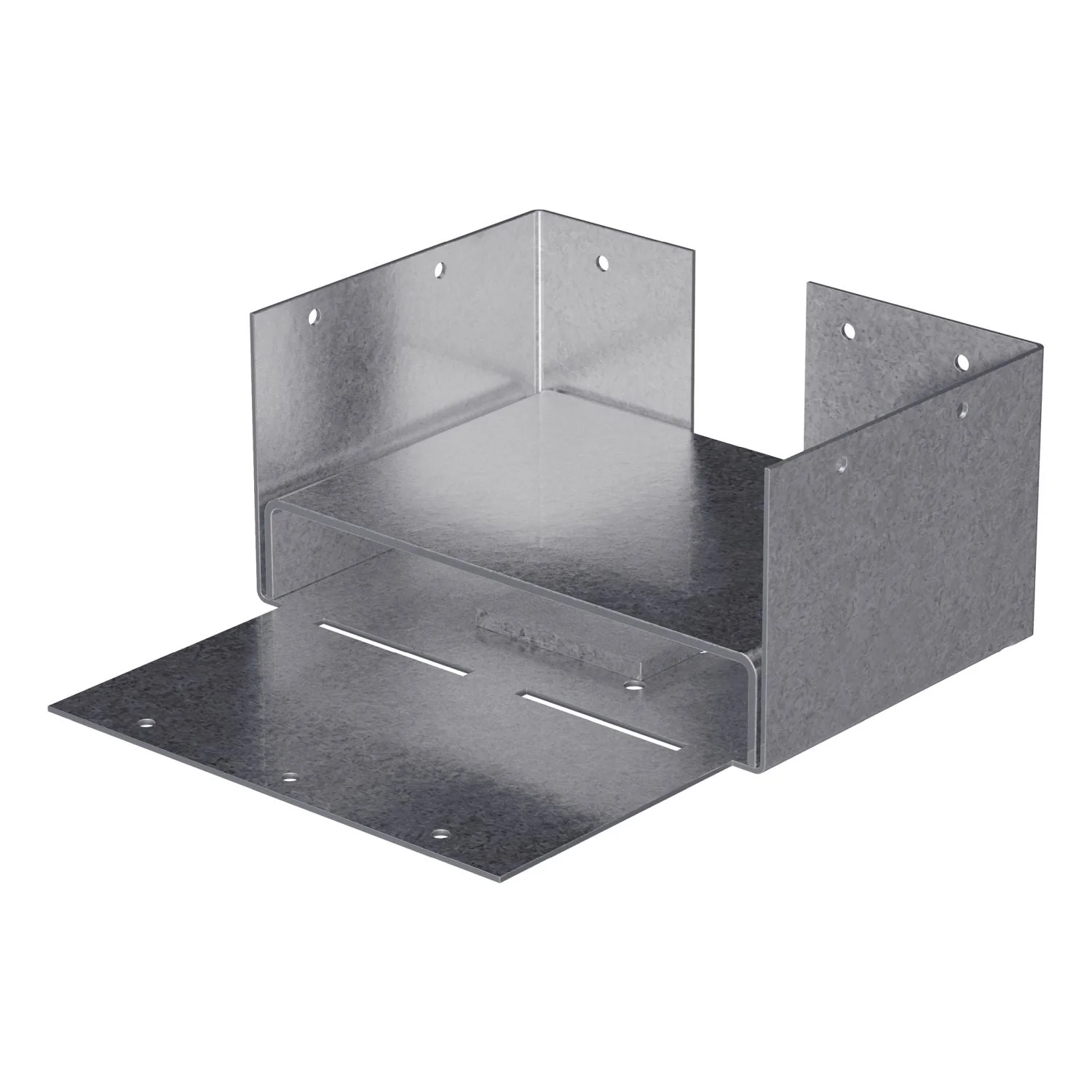 Simpson Strong-Tie ABW46RZ ABW ZMAX Galvanized Adjustable Post Base for 4x6 Rough - Image 3