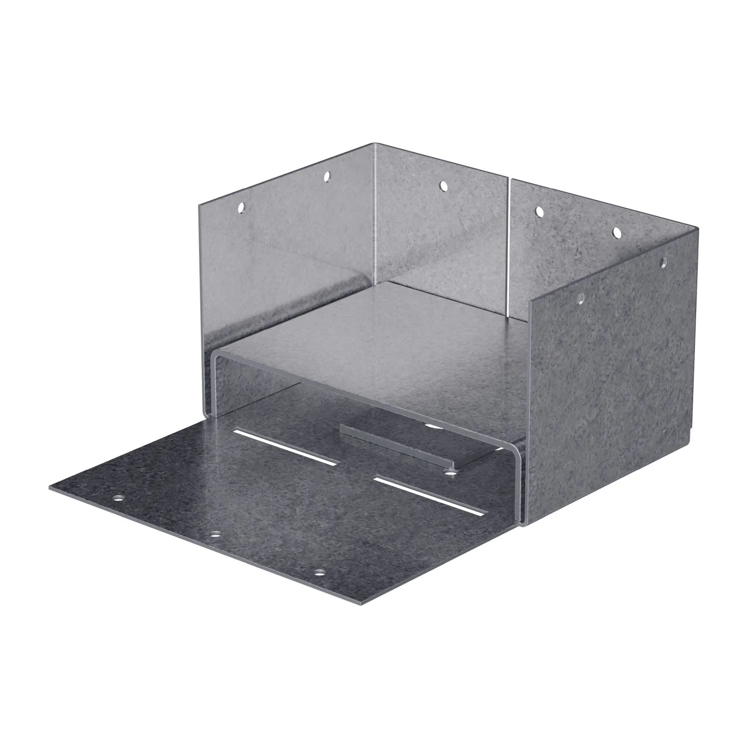 Simpson Strong-Tie ABW46Z ABW ZMAX Galvanized Adjustable Standoff Post Base for 4x6 - Image 3