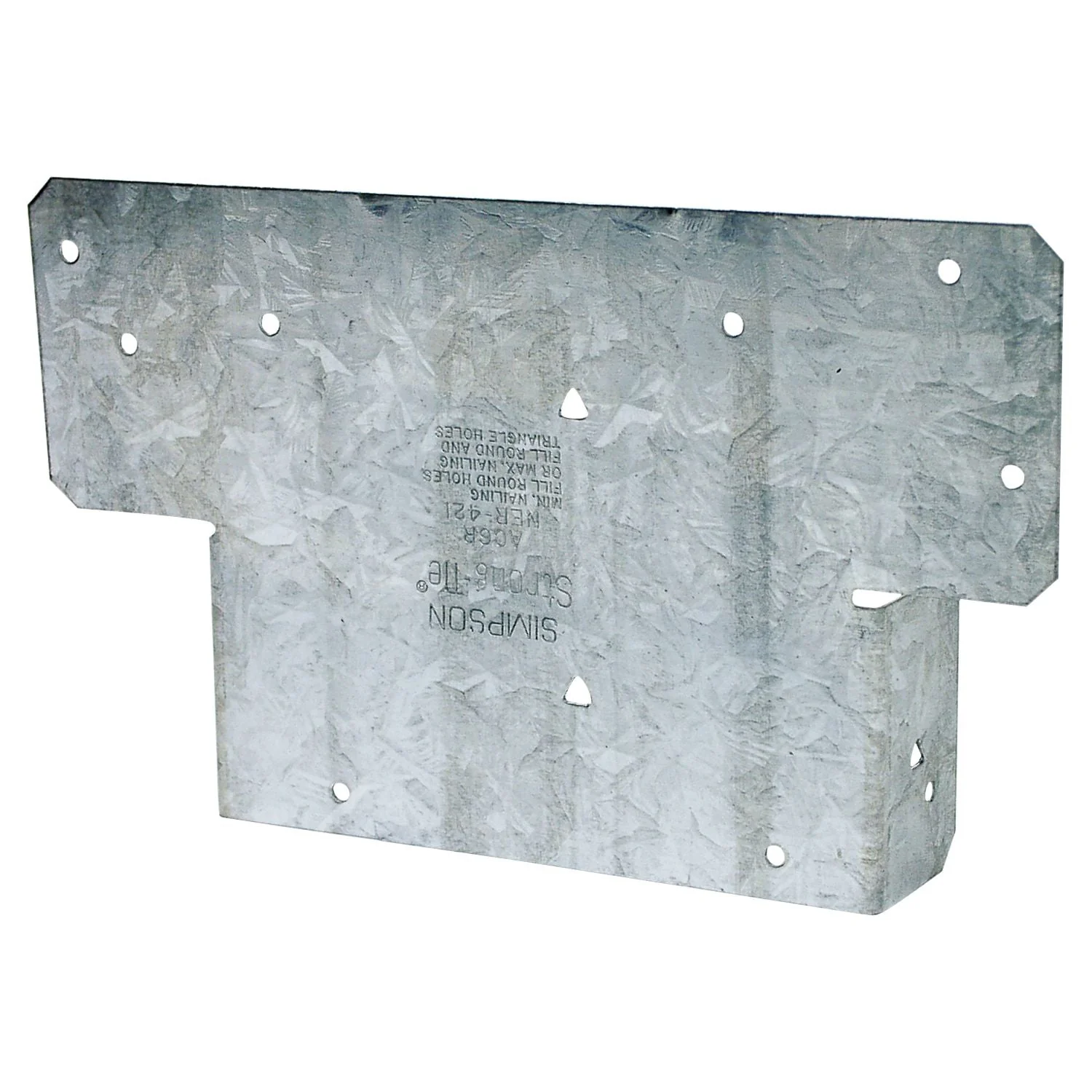 Simpson Strong-Tie AC6RZ AC ZMAX Galvanized Adjustable Post Cap for 6x Rough - Image 3