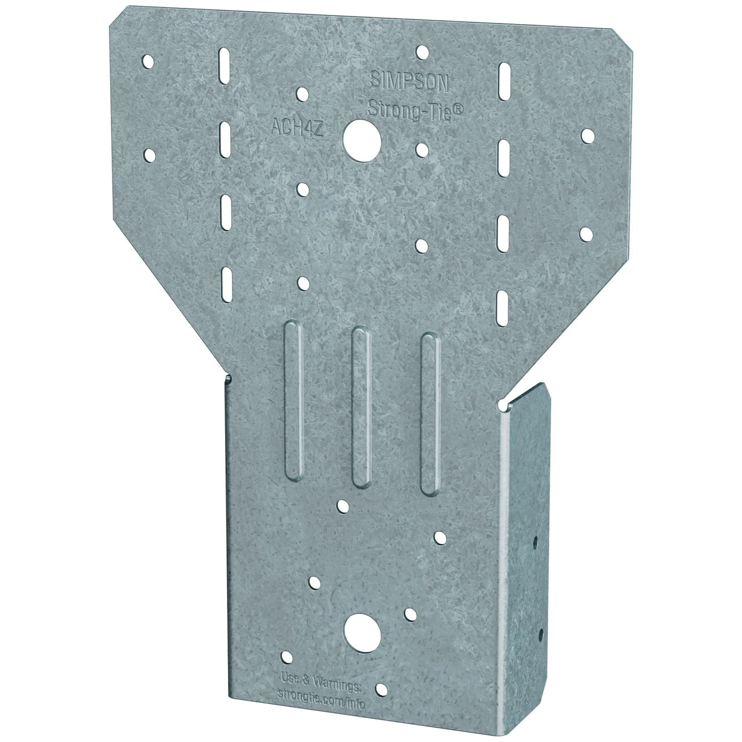 Simpson Strong-Tie ACH4Z ACHZ ZMAX Galvanized Adjustable Post Cap for 4x - Image 2