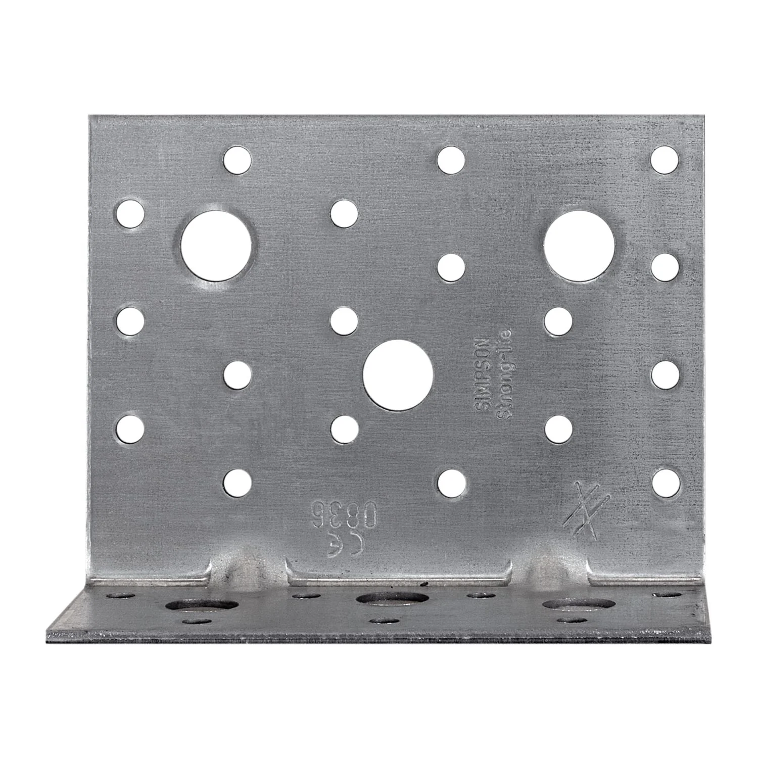 Simpson Strong-Tie AE116 AE 3-9/16-in. x 4-9/16-in. Angle Bracket for Cross-Laminated Timber - Image 2