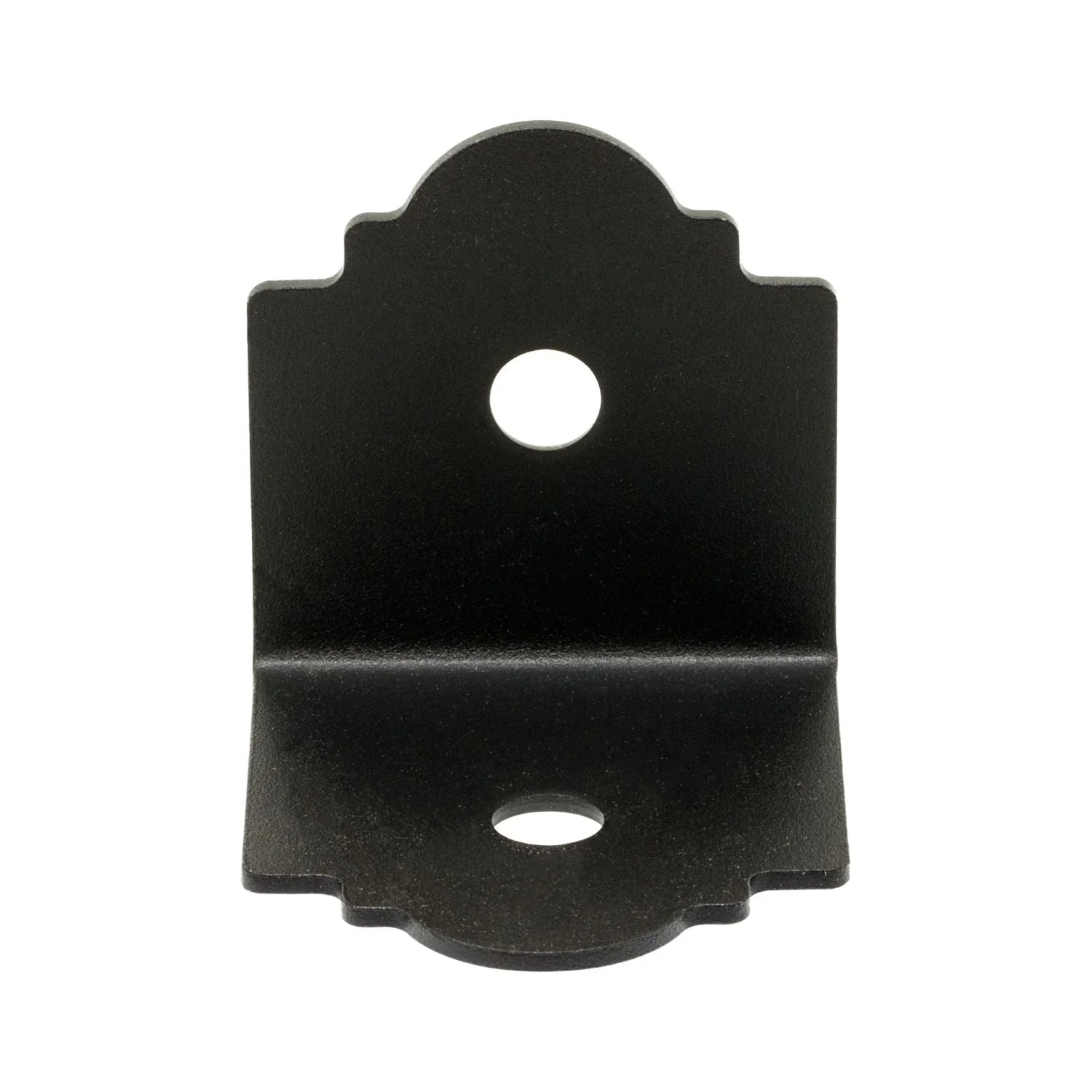 Simpson Strong-Tie APA4 Outdoor Accents Mission Collection ZMAX, Black Powder-Coated 90° Angle for 4x - Image 3