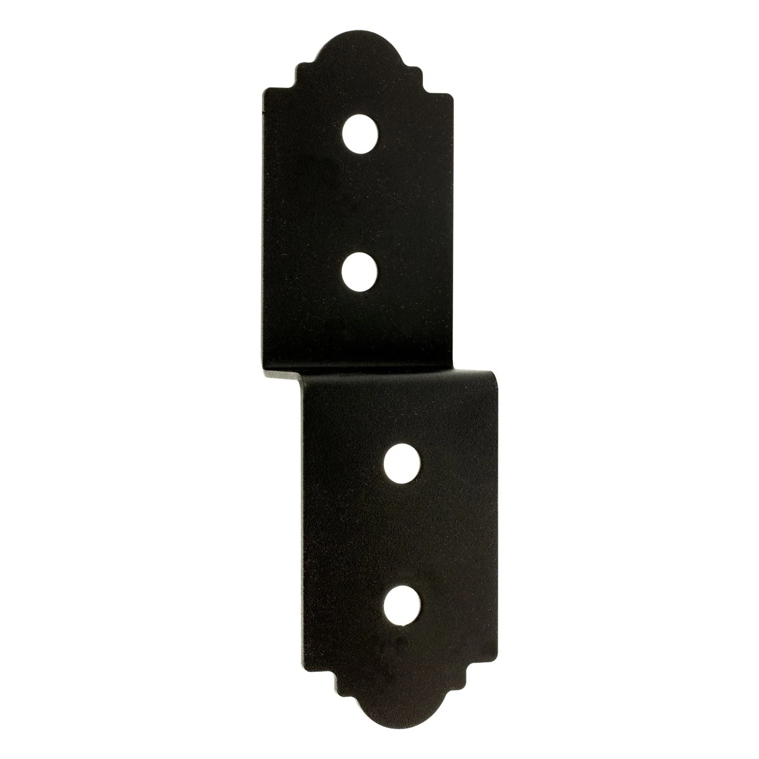 Simpson Strong-Tie APDJT2R-4 Outdoor Accents Mission Collection 3-in. ZMAX, Black Powder-Coated Deck Joist Tie for Rough 2x - Image 3