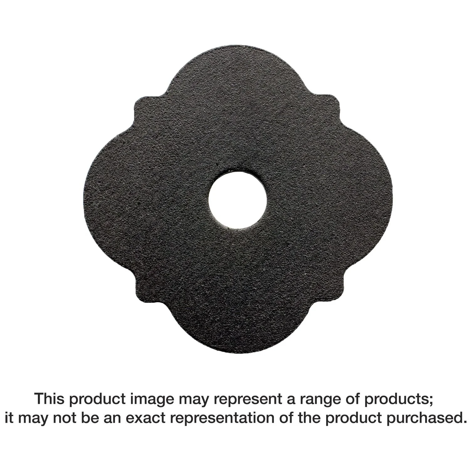 Simpson Strong-Tie APDMW56 Outdoor Accents Mission Collection ZMAX, Black Powder-Coated Decorative Washer