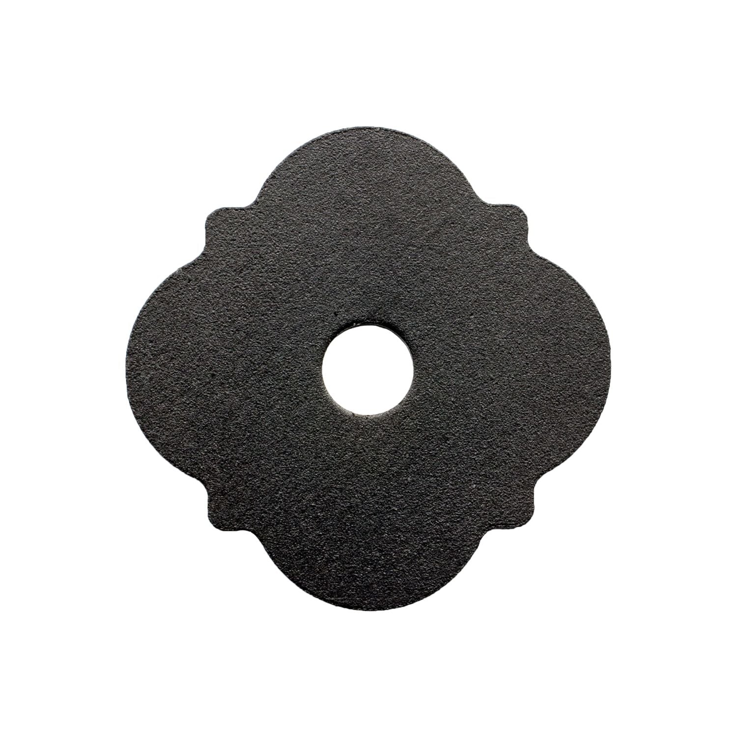 Simpson Strong-Tie APDMW56 Outdoor Accents Mission Collection ZMAX, Black Powder-Coated Decorative Washer - Image 2