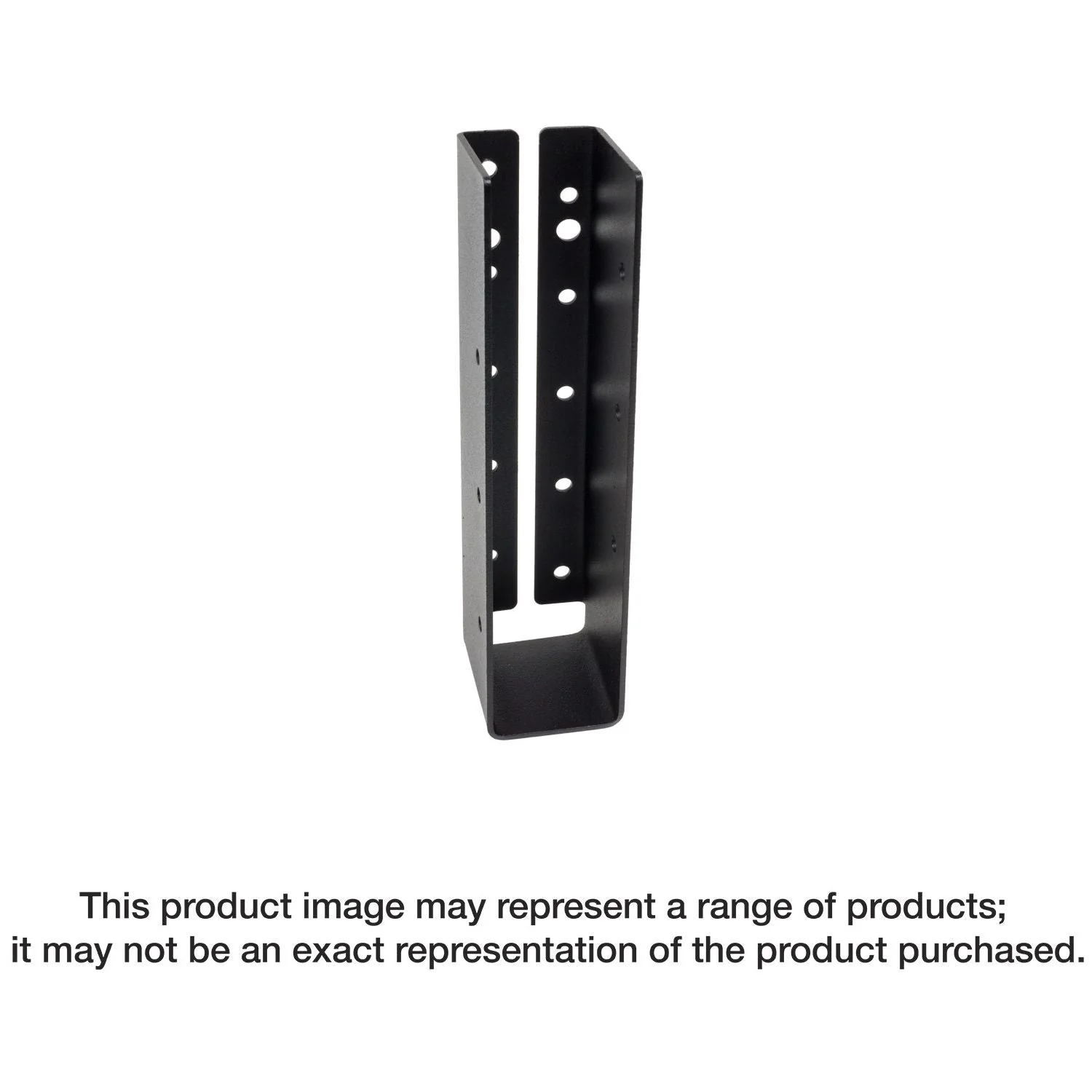 Simpson Strong-Tie APLH1.75-6 Outdoor Accents APLH ZMAX, Black Lt. Joist Hanger for 1-3/4 x 6 Rough Cedar - Image 1