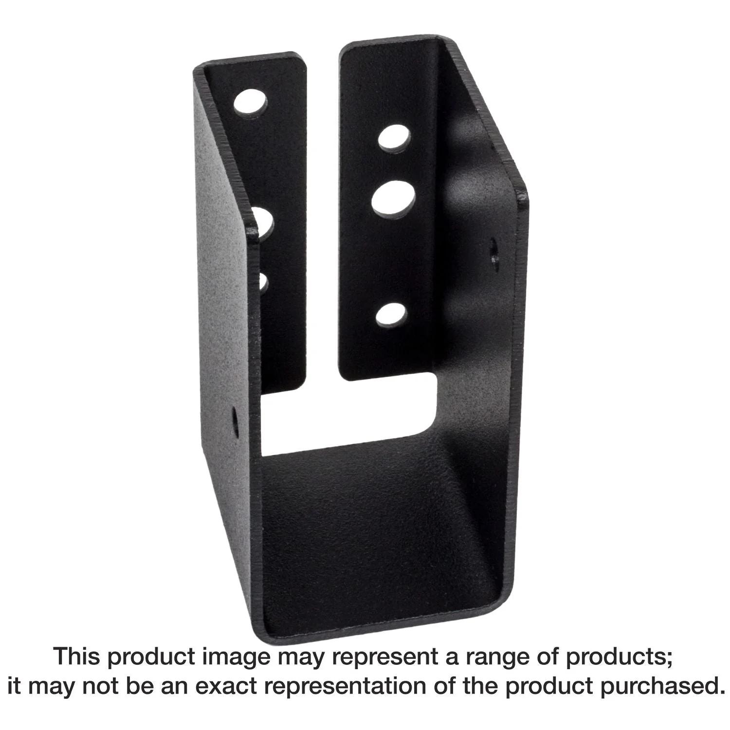 Simpson Strong-Tie APLH24 Outdoor Accents APLH ZMAX, Black Light Joist Hanger for 2x4 - Image 1