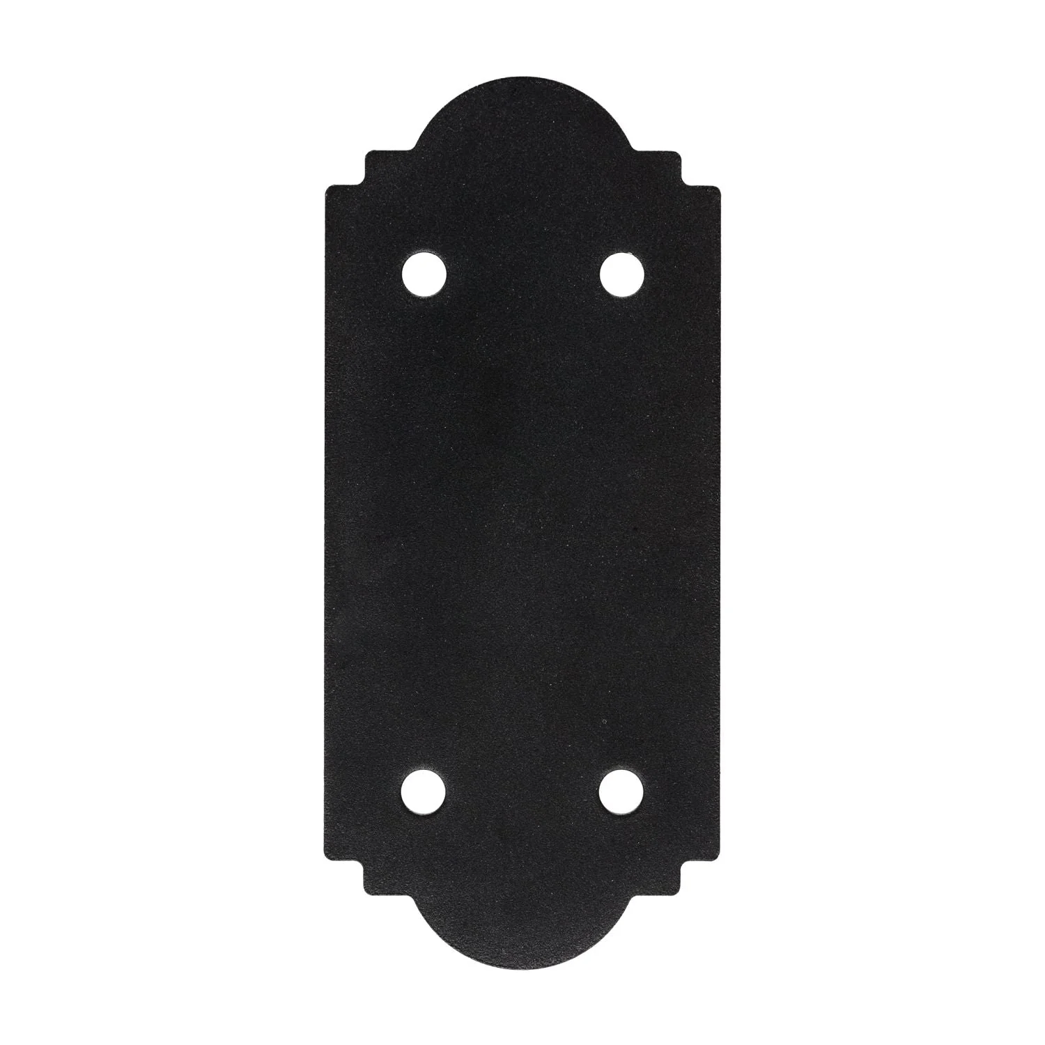 Simpson Strong-Tie APST612 Outdoor Accents Mission Collection ZMAX, Black Powder-Coated Strap for 6x - Image 2
