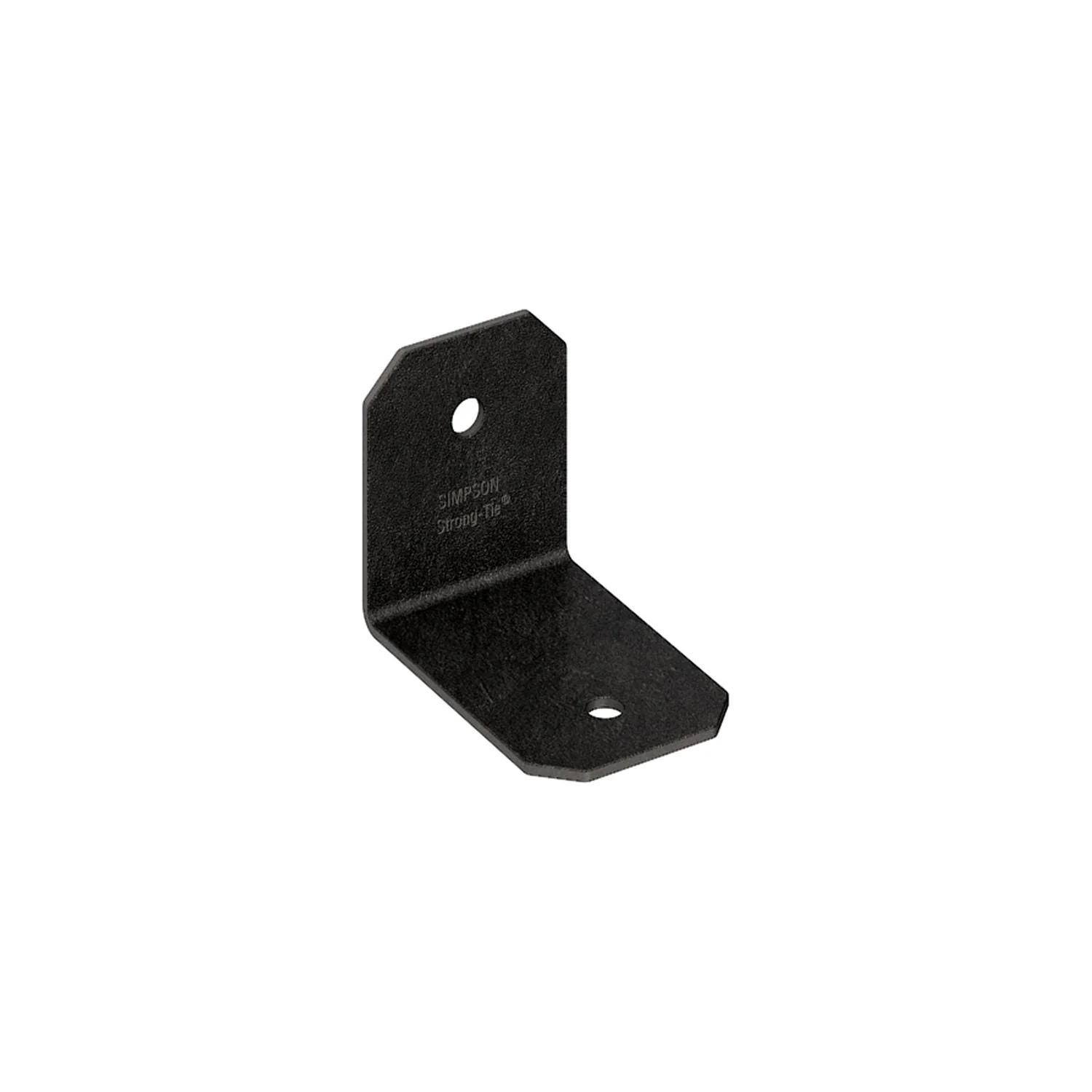 Simpson Strong-Tie Outdoor Accents Avant Collection ZMAX, Black Powder-Coated 90-Degree Angle for 2x (APVA21) - Image 2