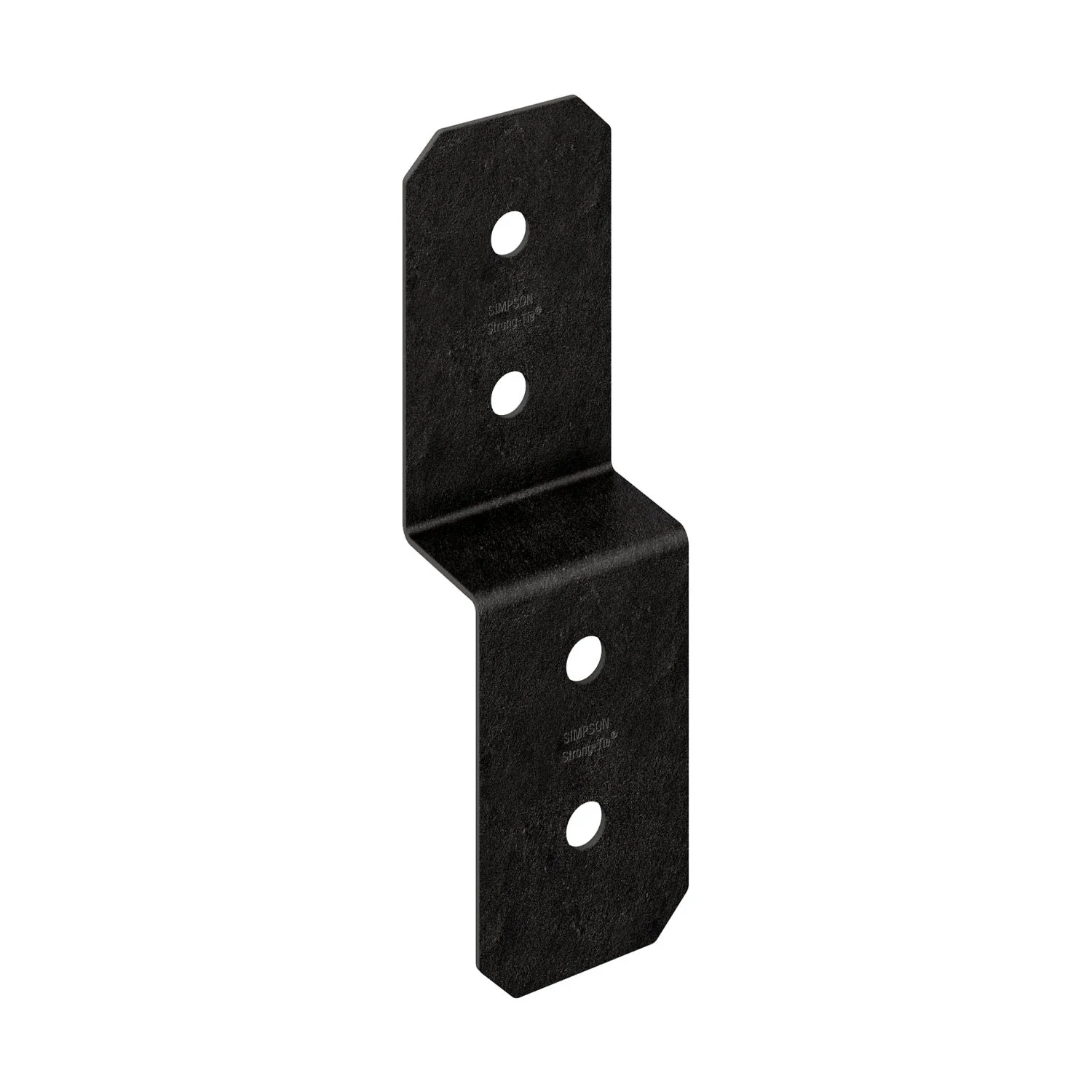Simpson Strong-Tie APVDJT1.75-4 Outdoor Accents Avant Collection 3-in. ZMAX, Black Powder-Coated Deck Joist Tie for 1-3/4-in. Wood - Image 3