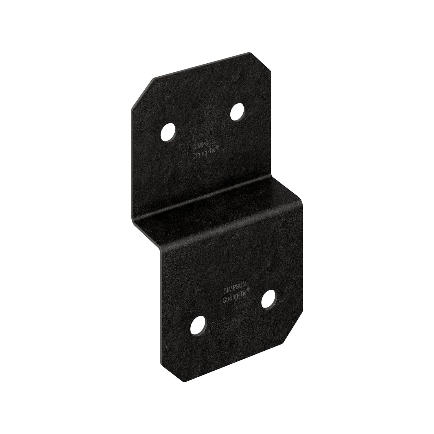 Simpson Strong-Tie APVDJT1.75-6 Outdoor Accents Avant Collection 5-in. ZMAX, Black Powder-Coated Deck Joist Tie for 1-3/4-in. Wood - Image 3