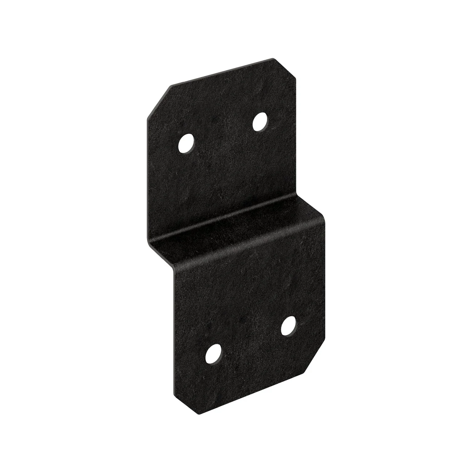 Simpson Strong-Tie APVDJT2-6 Outdoor Accents Avant Collection 5-in. ZMAX, Black Powder-Coated Deck Joist Tie for 2x - Image 3