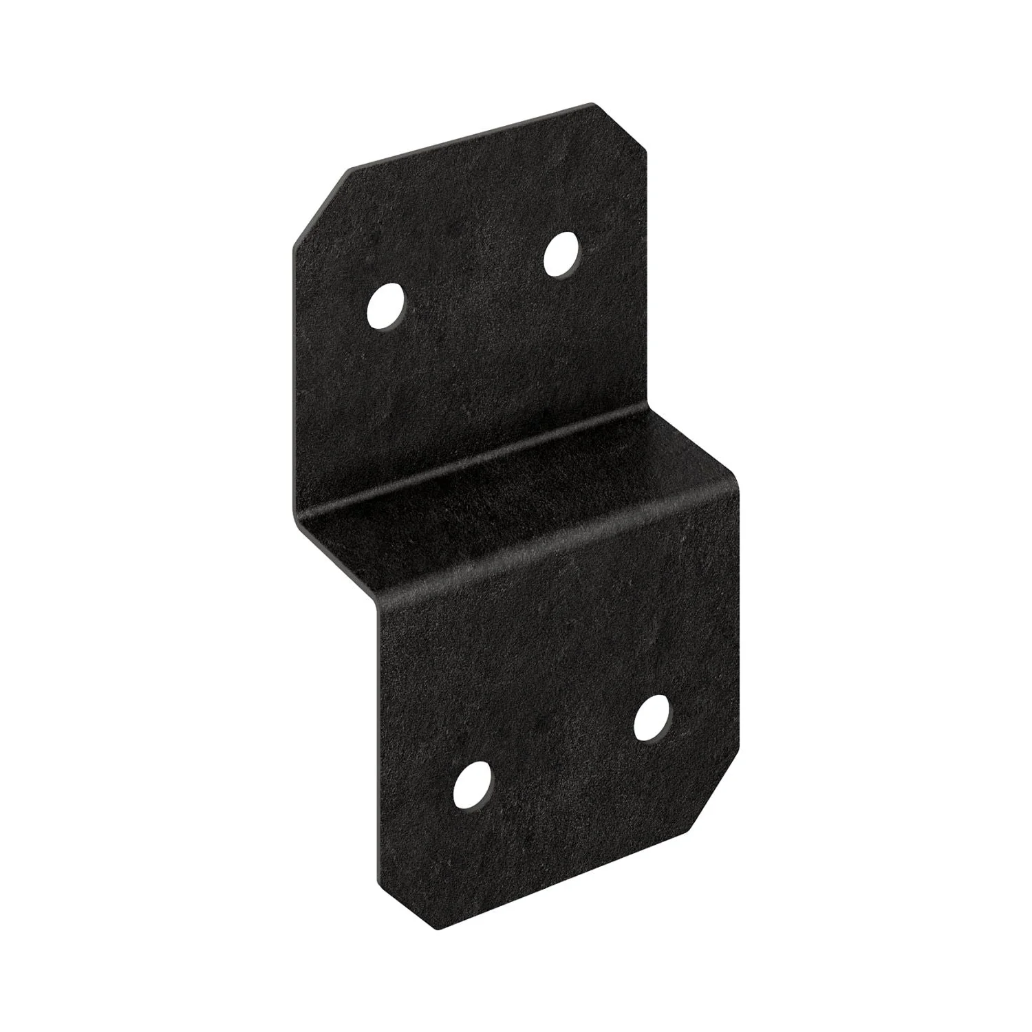 Simpson Strong-Tie APVDJT2R-6 Outdoor Accents Avant Collection 5-in. ZMAX, Black Powder-Coated Deck Joist Tie for Rough 2x - Image 3