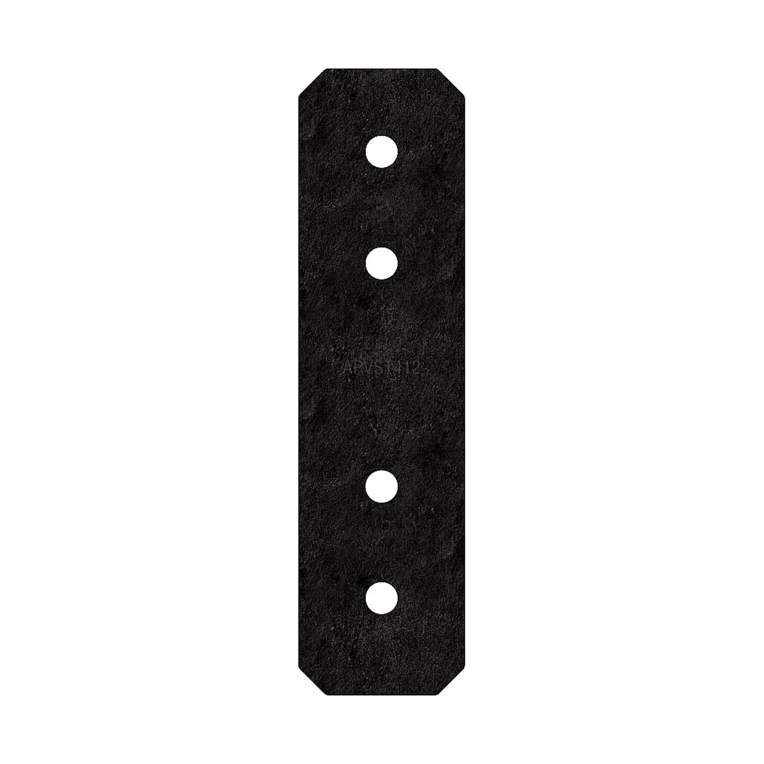 Simpson Strong-Tie APVST412 Outdoor Accents Avant Collection 3-in. x 11-1/4-in. ZMAX, Black Powder-Coated Strap for 4x - Image 2