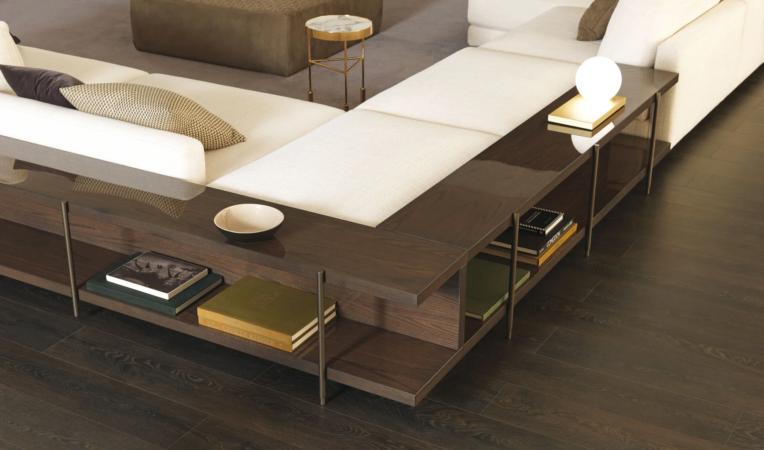 MISURAEMME | ARGO SOFA WITH INTEGRATED MAGAZINE RACK | $49,938.97 - Image 2