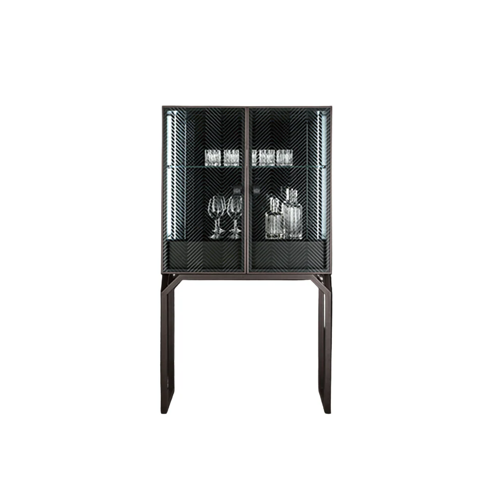 DRAGONFLY GLASS BAR CABINET I $16,950.00 - Image 1