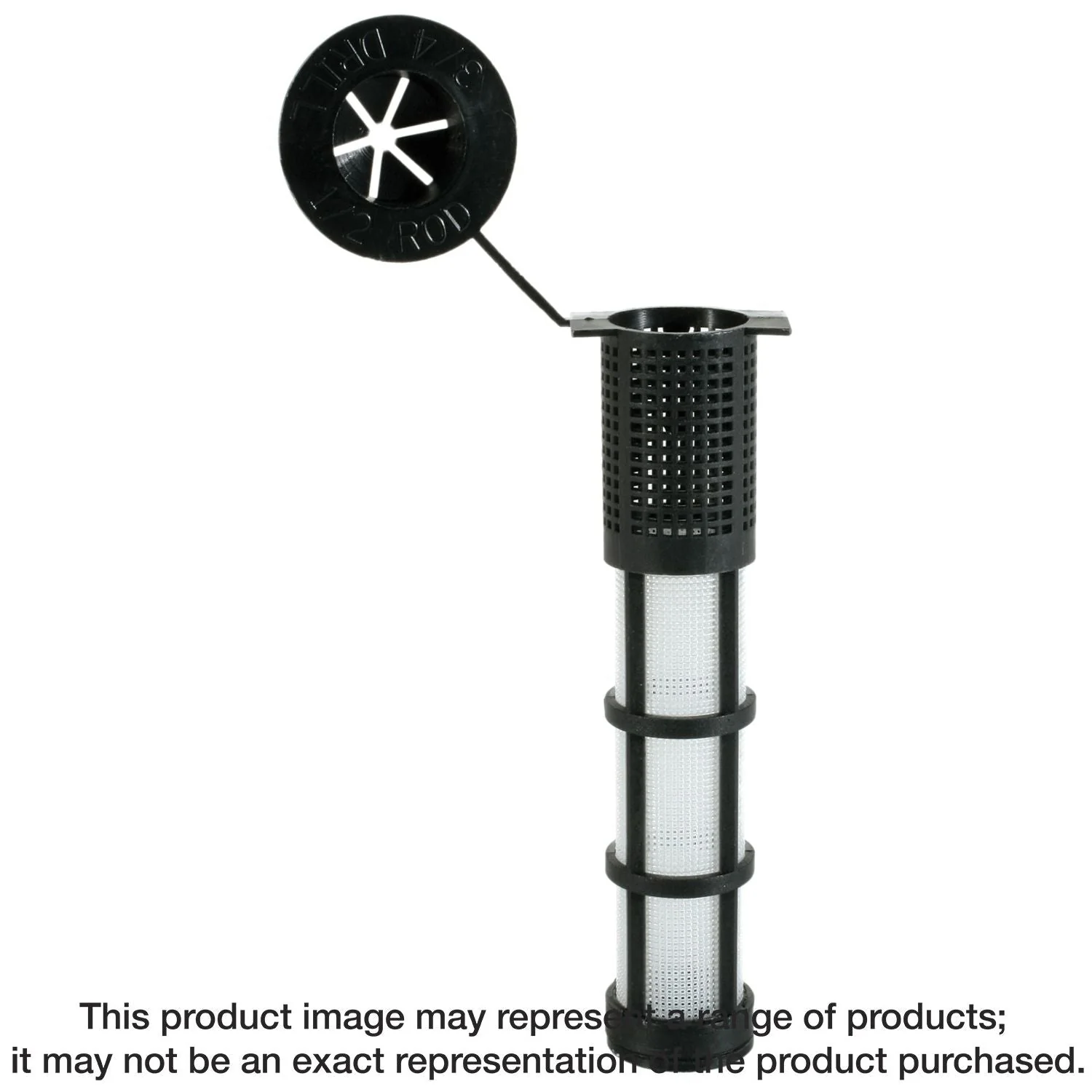 Simpson Strong-Tie AWS6210P Opti-Mesh 10-in. Acrylic Adhesive Plastic Screen Tube for 5/8-in. Rod for AT-XP