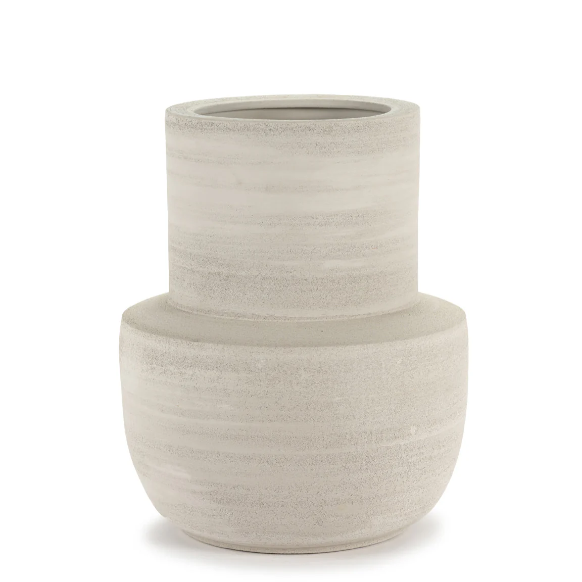 SERAX - VASE BEIGE W VOLUMES BY PIET BOON $995.00 - Image 1