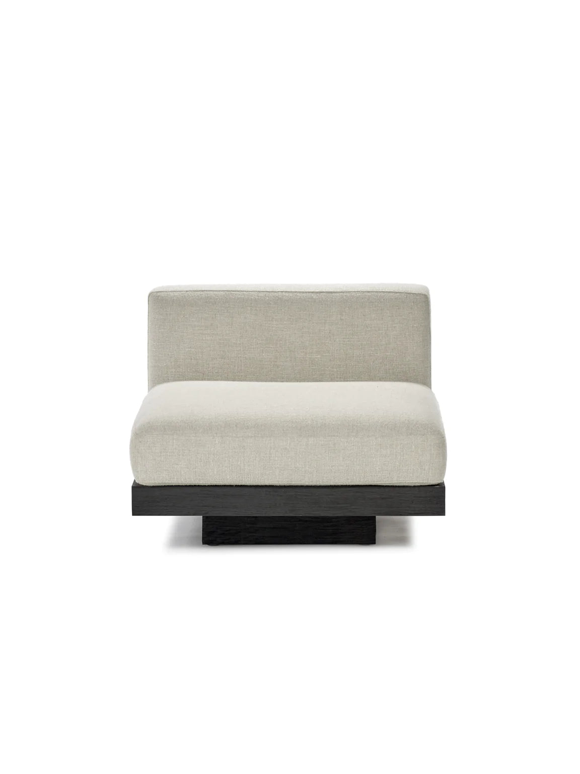 RUDOLF LOUNGE CHAIR | BLACK & BEIGE - $5,850.00 - Image 3