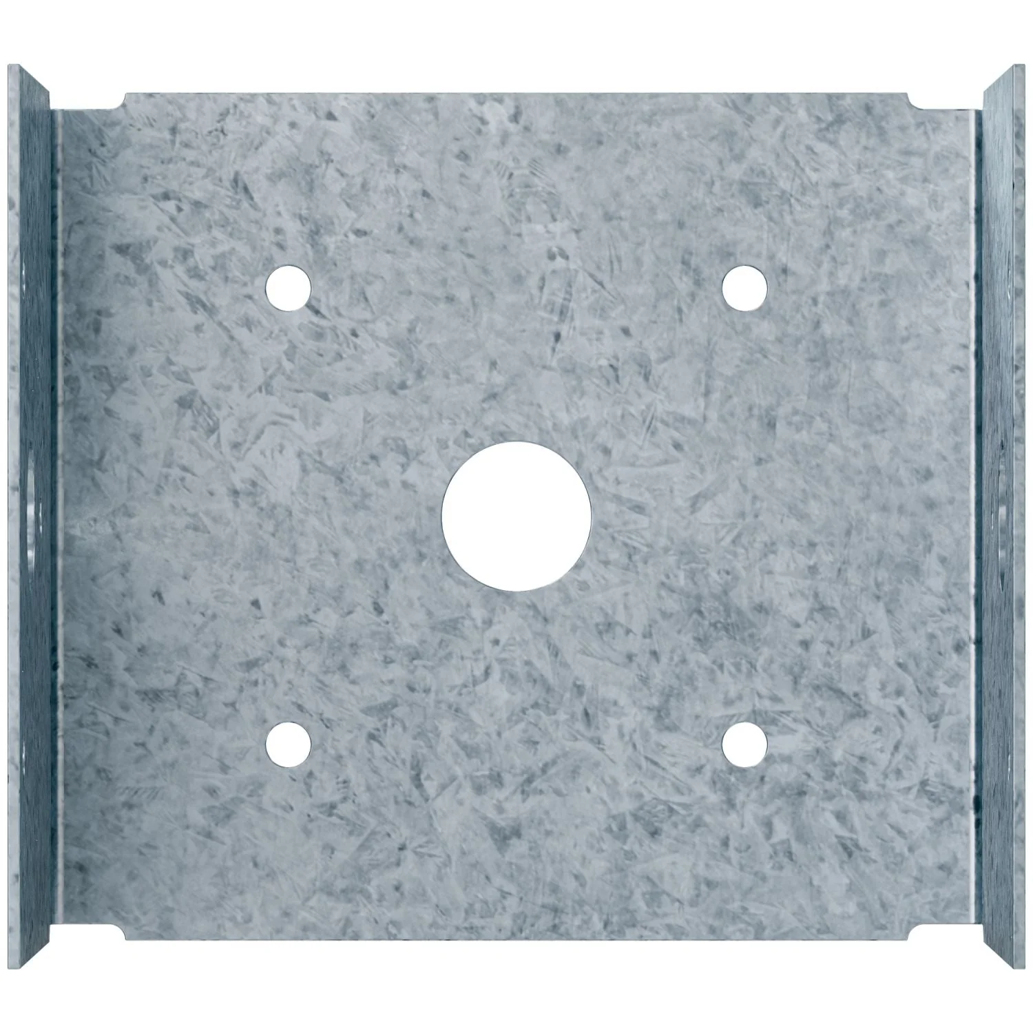 Simpson Strong-Tie ZMAX Galvanized Post Base for 4x (BC40Z) - Image 2
