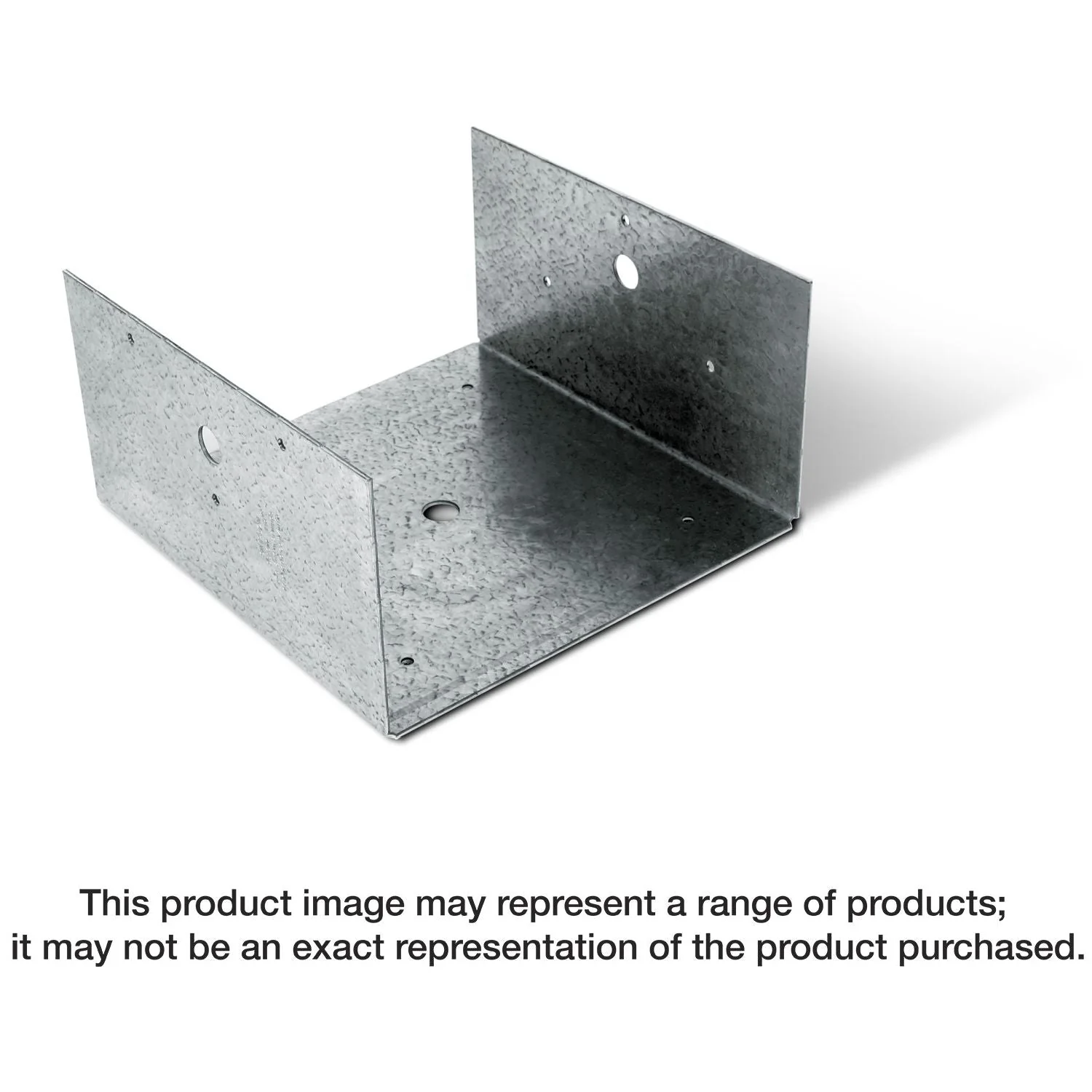 Simpson Strong-Tie BC460 BC Galvanized Post Base for 4x6 - Image 1