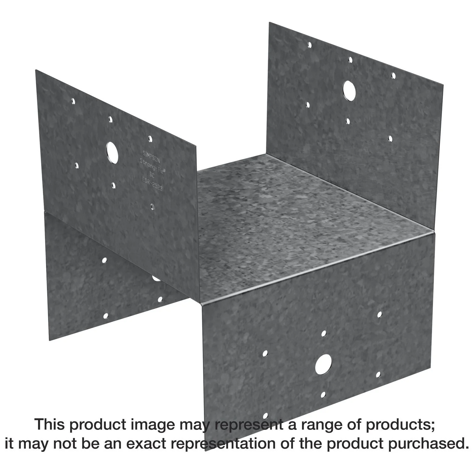 Simpson Strong-Tie BC4SS BC Stainless-Steel Post Cap for 4x - Image 1