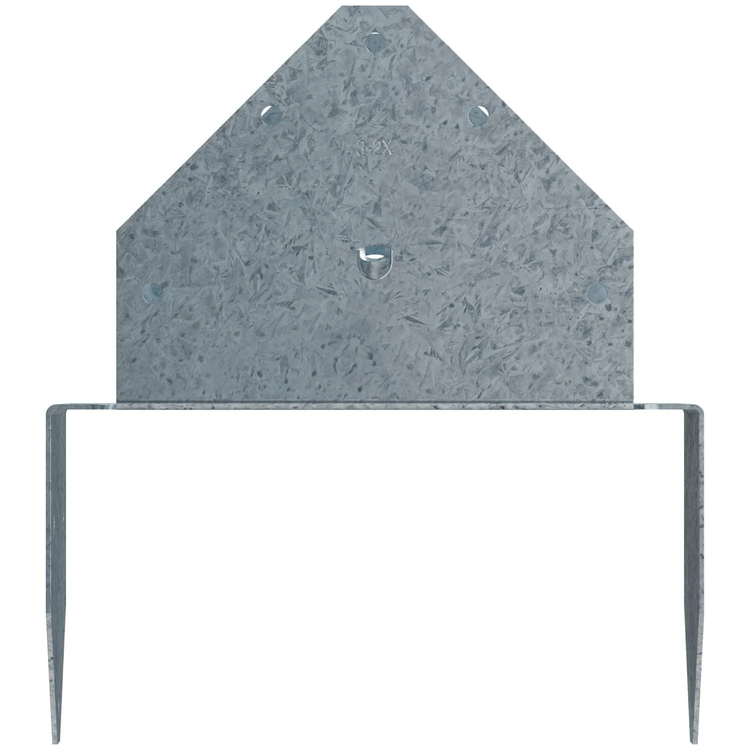 Simpson Strong-Tie BCS ZMAX Galvanized Post Cap for Triple 2x Beam, 6x Post (BCS2-3/6Z) - Image 2