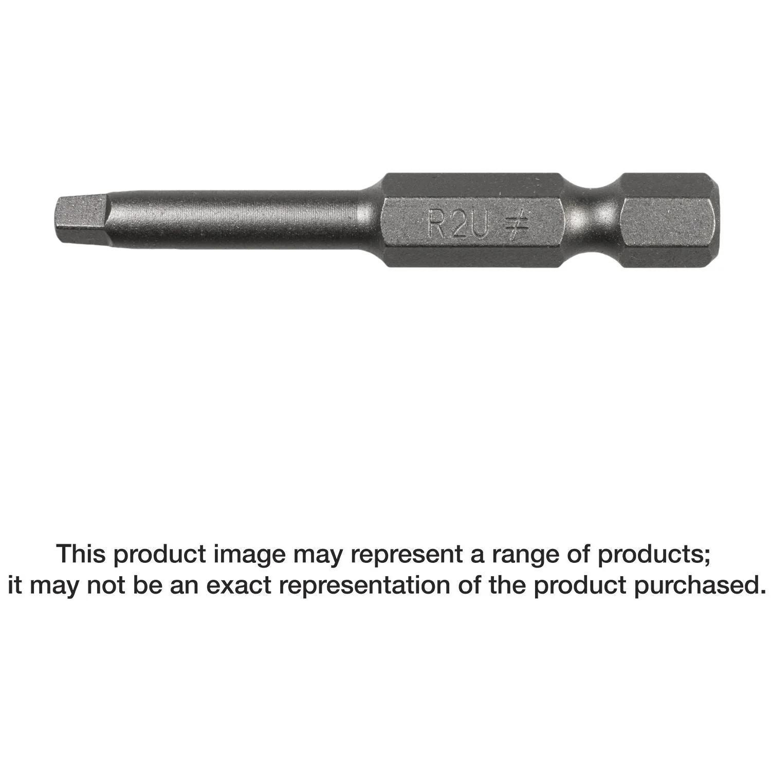 Simpson Strong-Tie BIT2SU-2-RC3 #2 Square, Undersized-Drive 2-in. Power Bit, 3-Pack - Image 3