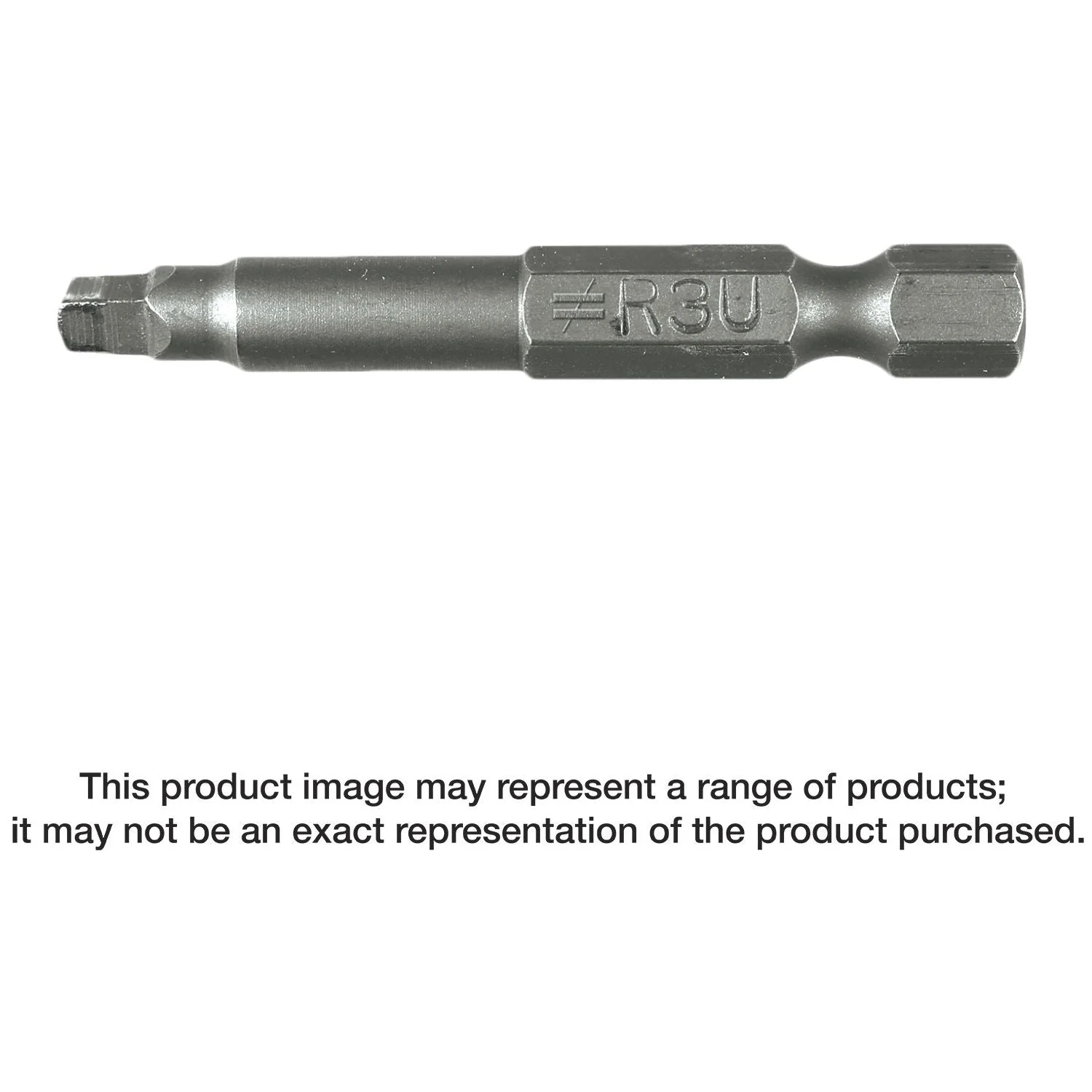 Simpson Strong-Tie BIT3SU-2-RC3 #3 Square, Undersized-Drive 2-in. Power Bit, 3-Pack