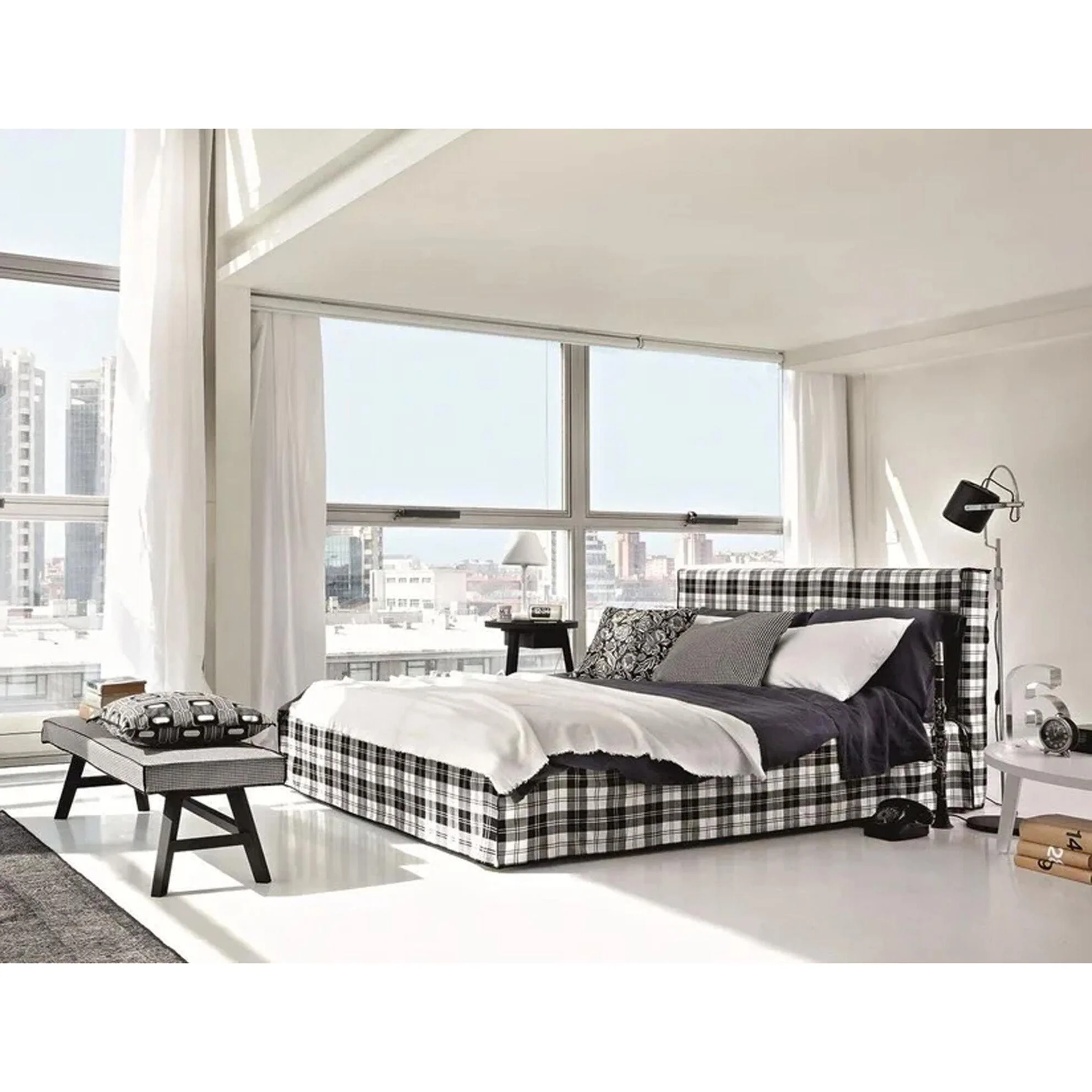 GERVASONI | BRICK 80 KING KNOCK DOWN BED | $5,285.00 - Image 2