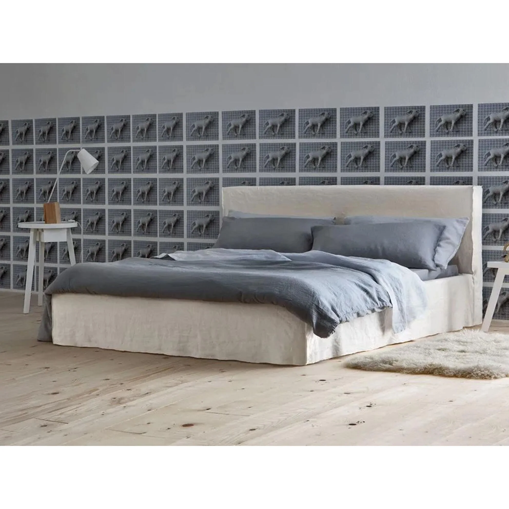 GERVASONI | BRICK 80 KING KNOCK DOWN BED | $5,285.00 - Image 3