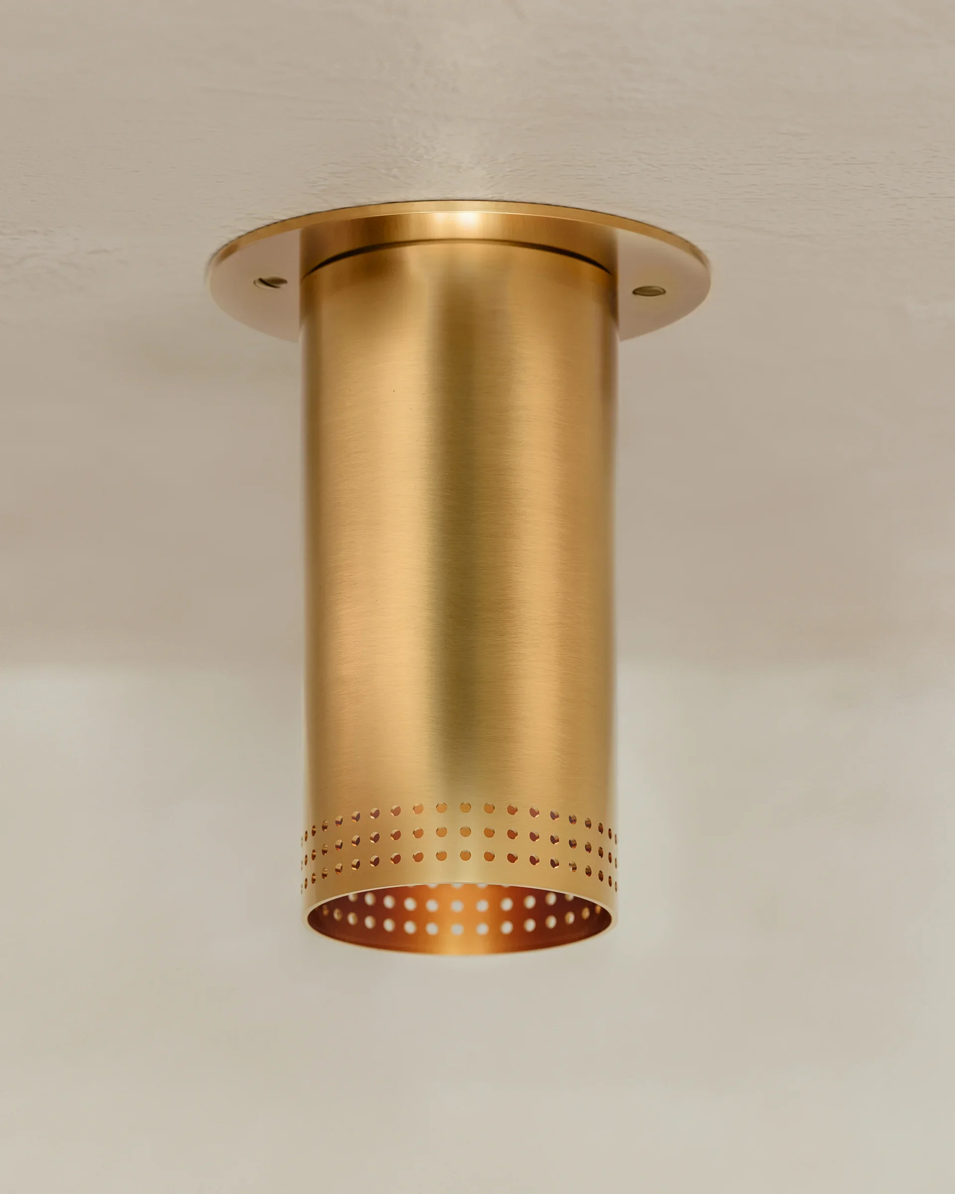 HUDSON VALLEY LIGHTING | BERG FLUSHMOUNT - PATINA BRASS | $192.00 - Image 3
