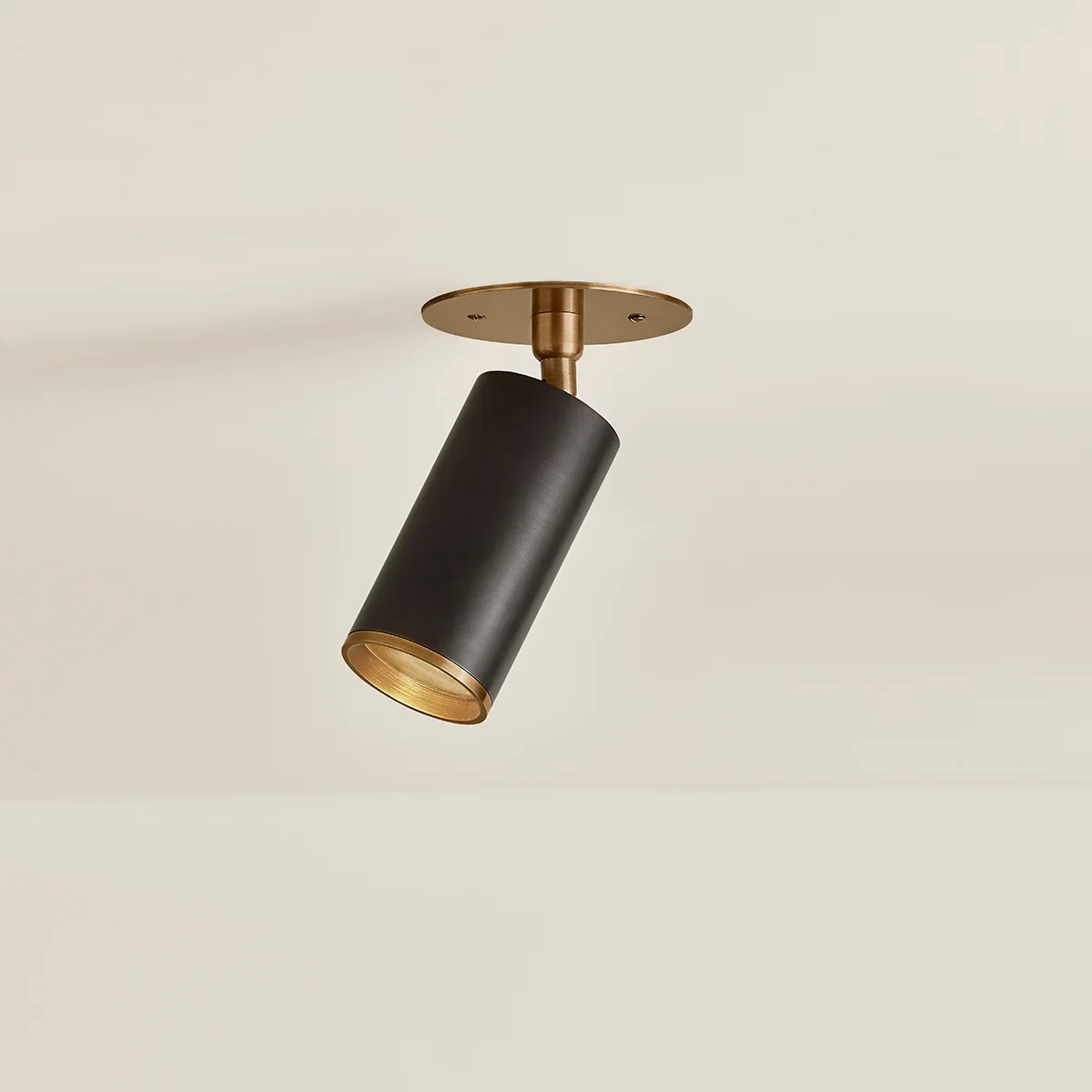 HUDSON VALLEY LIGHTING | CALEB FLUSHMOUNT - PATINA BRASS W BRONZE | $212.00 - Image 2