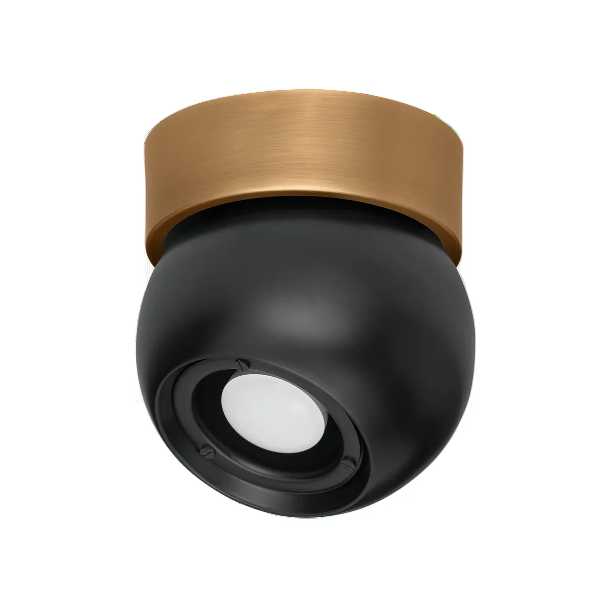 HUDSON VALLEY LIGHTING | ODIN FLUSHMOUNT – PATINA BRASS WITH SOFT BLACK | 2.00