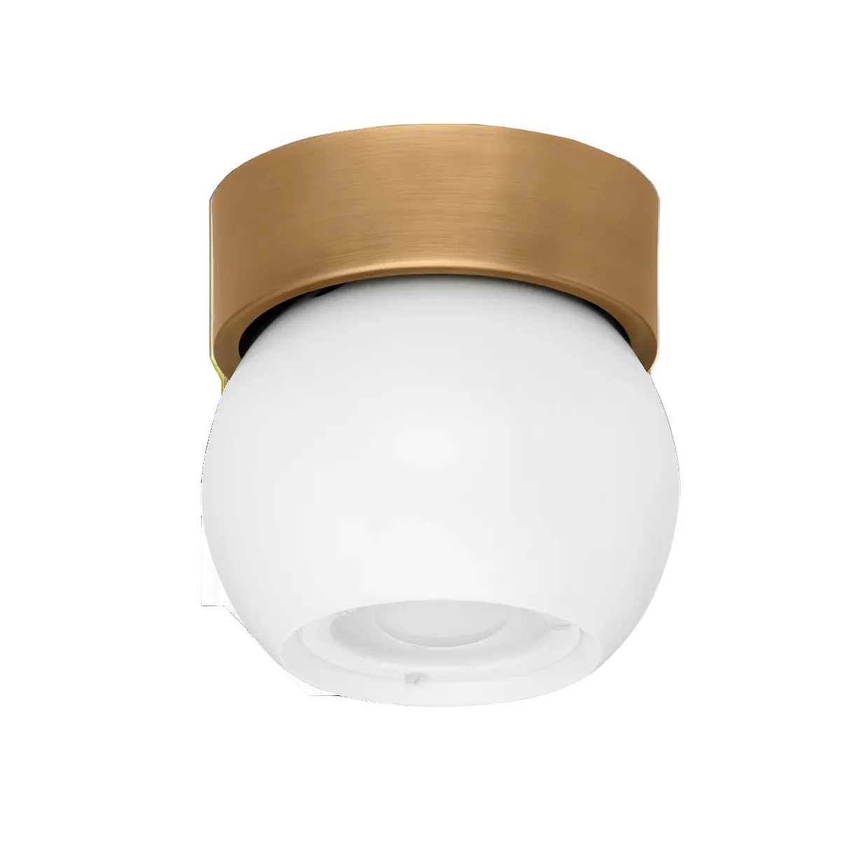 HUDSON VALLEY LIGHTING | ODIN FLUSHMOUNT – PATINA BRASS WITH SOFT WHITE | 2.00
