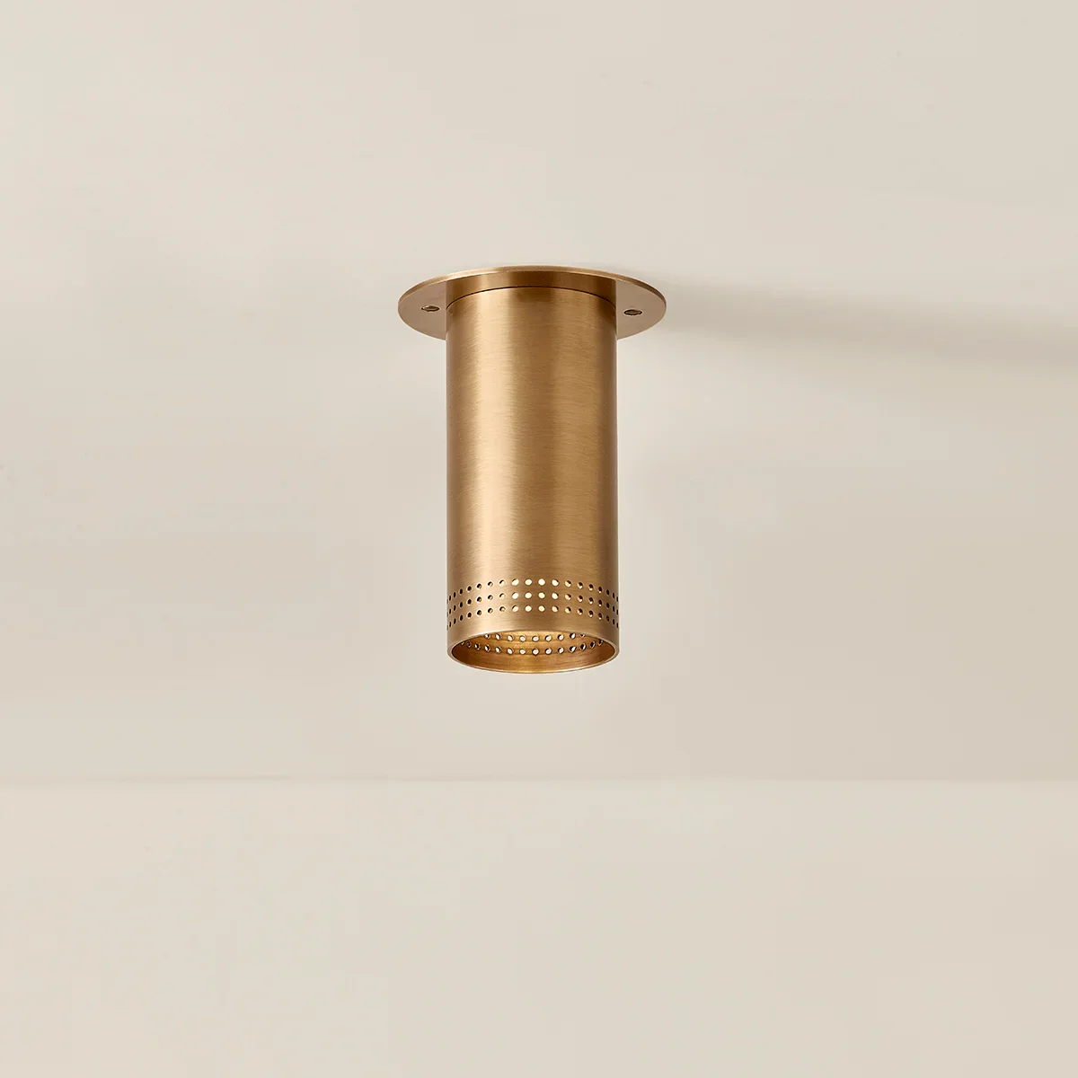 HUDSON VALLEY LIGHTING | BERG FLUSHMOUNT - PATINA BRASS | $192.00 - Image 2