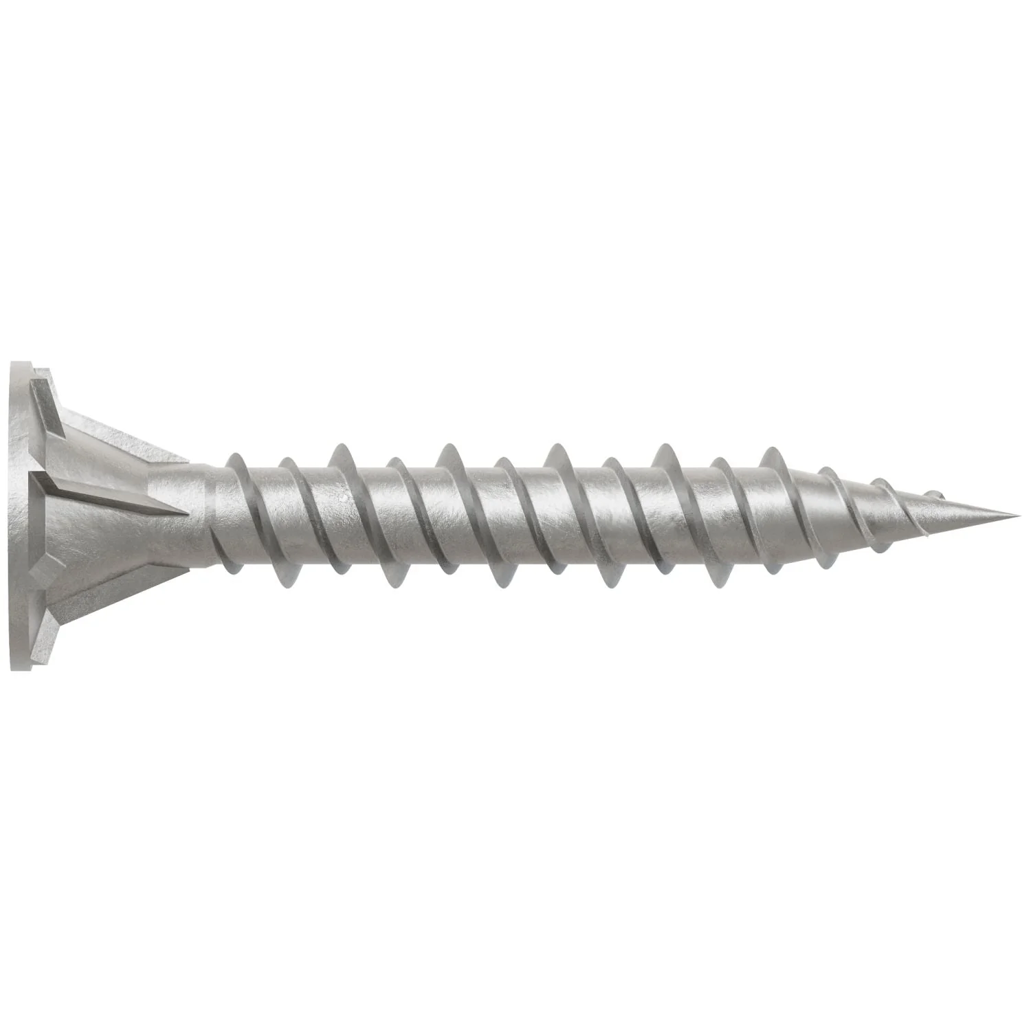 Simpson Strong-Tie CB3BLGHL114S CB3BLGHL Fiber-Cement Board Screw (Collated)— #9 x 1-1/4-in. #3 SQU, 1500-Pack - Image 2
